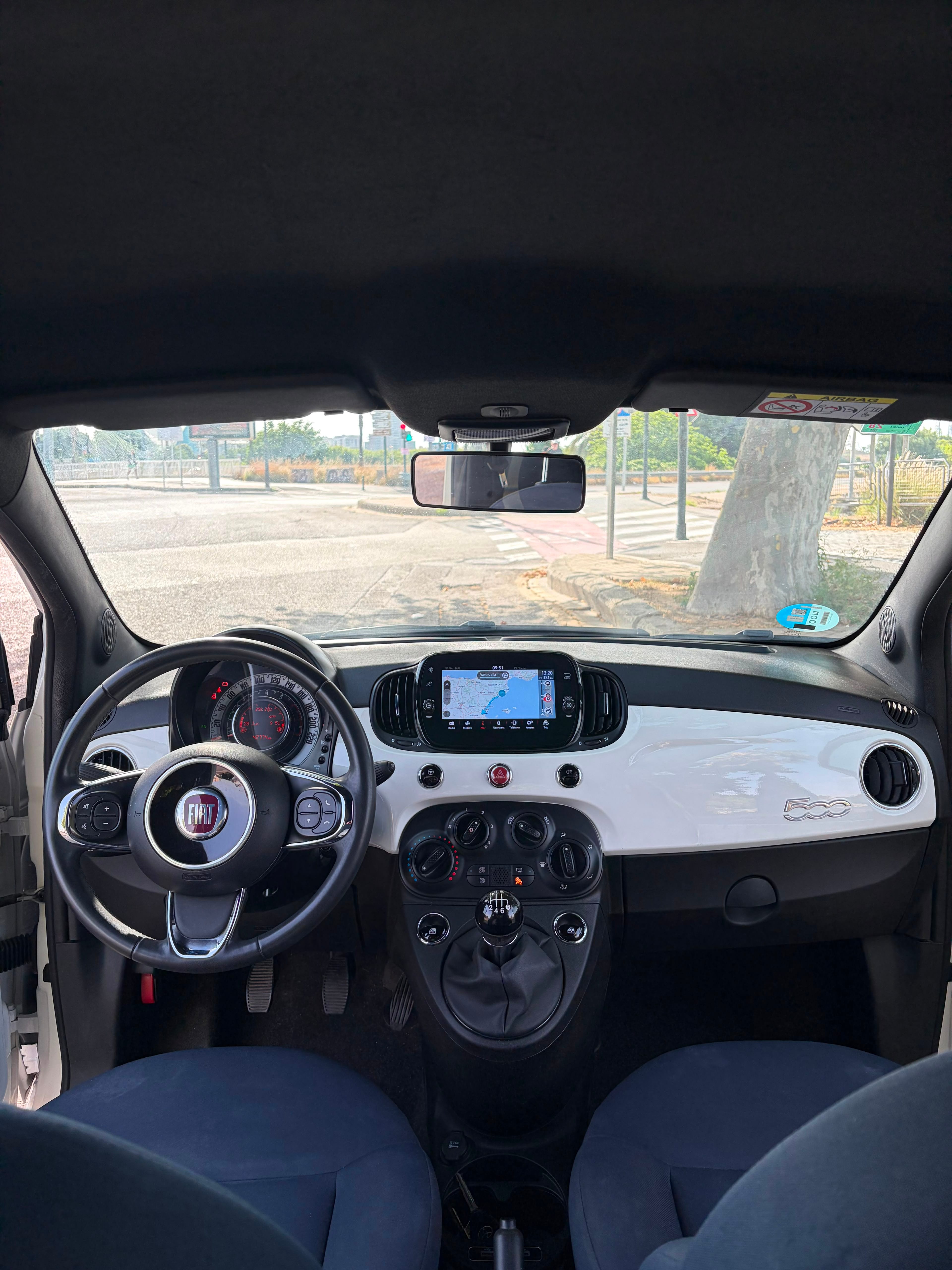 Fiat 500 mit Bluetooth-Audio