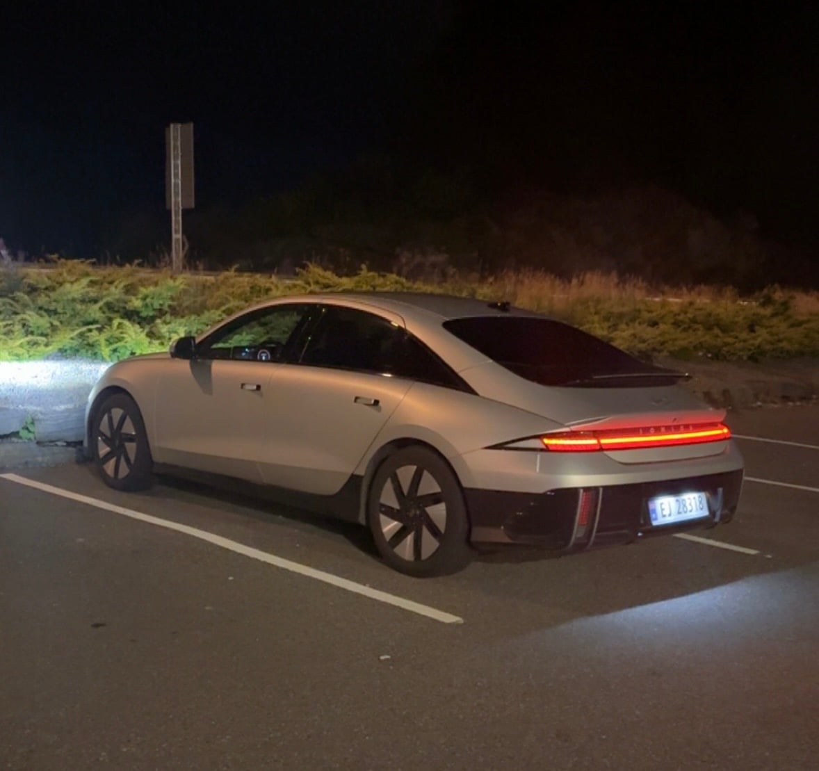 Hyundai Ioniq 6 med Aircondition