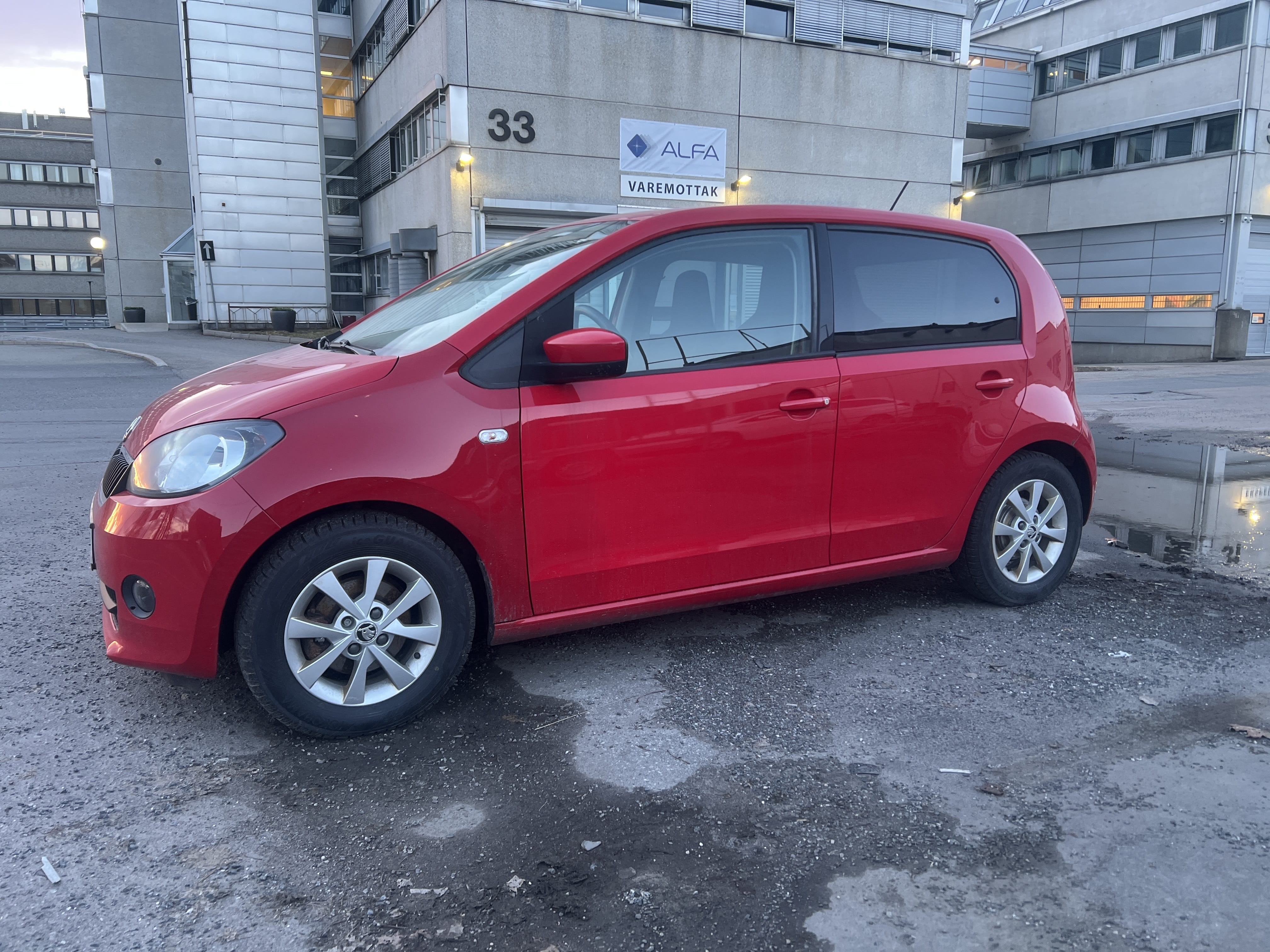 Skoda Citigo with GPS