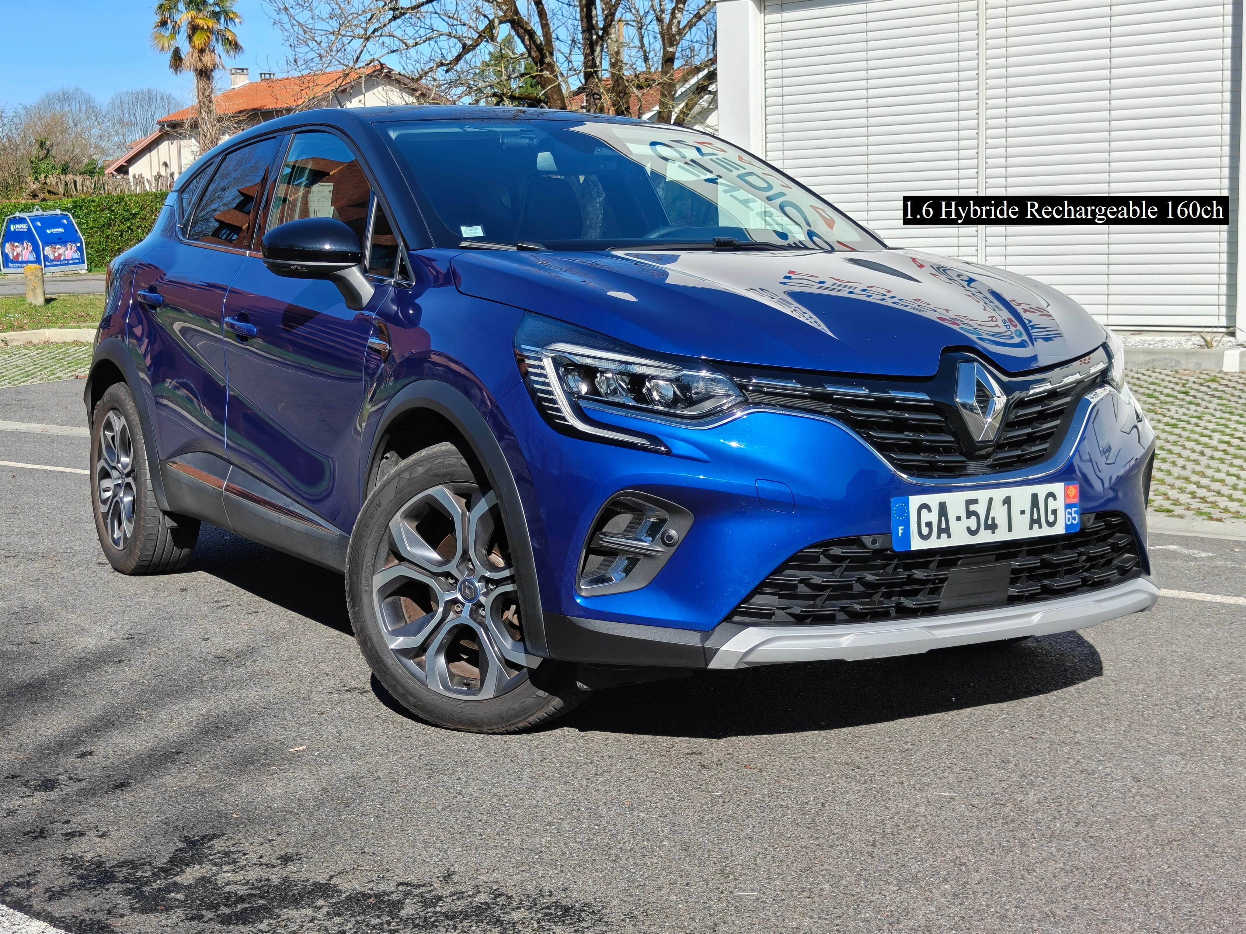 Renault Captur 1.6 Hybride Rechargeable 160ch avec Audio Bluetooth