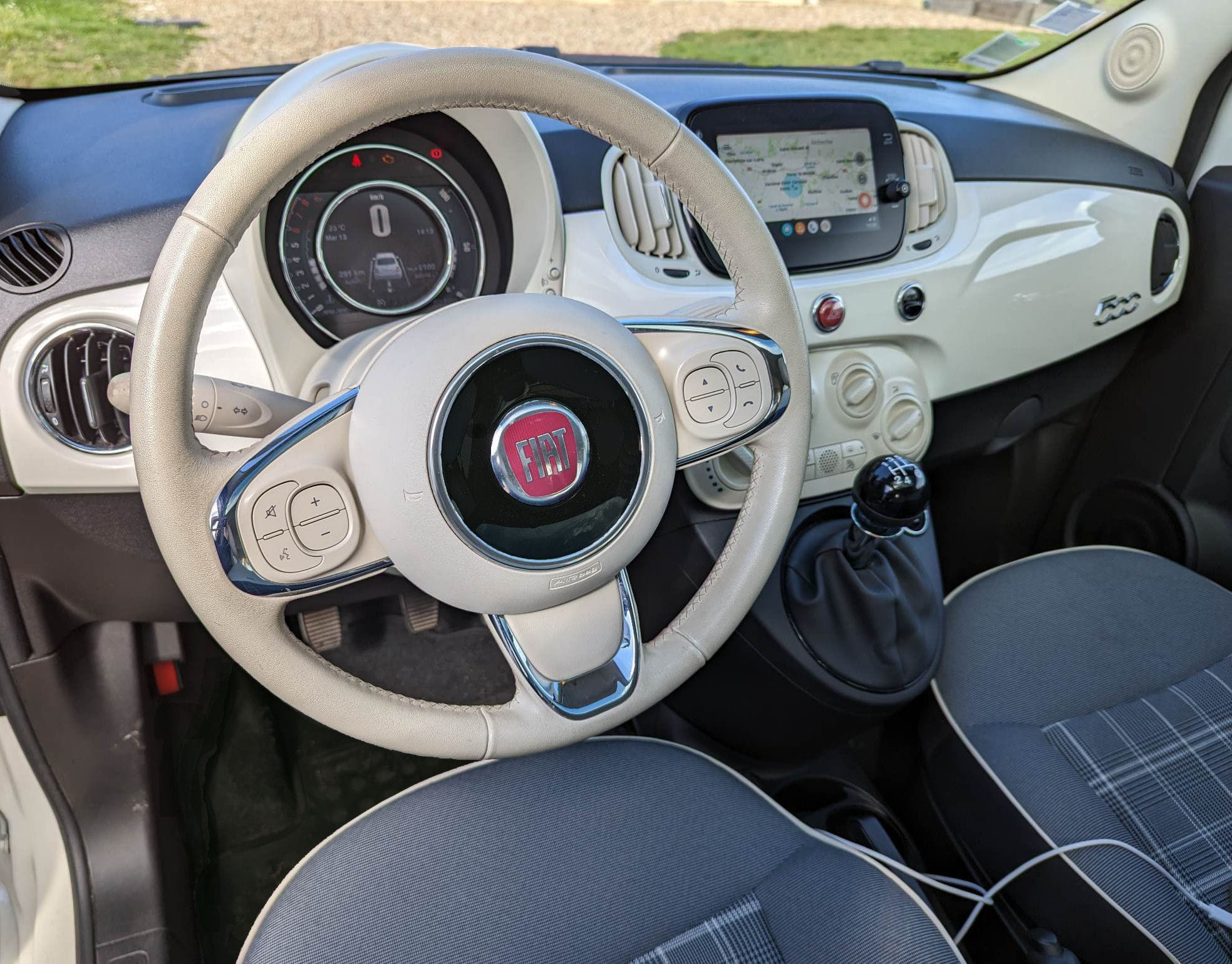 Fiat 500 avec Climatisation