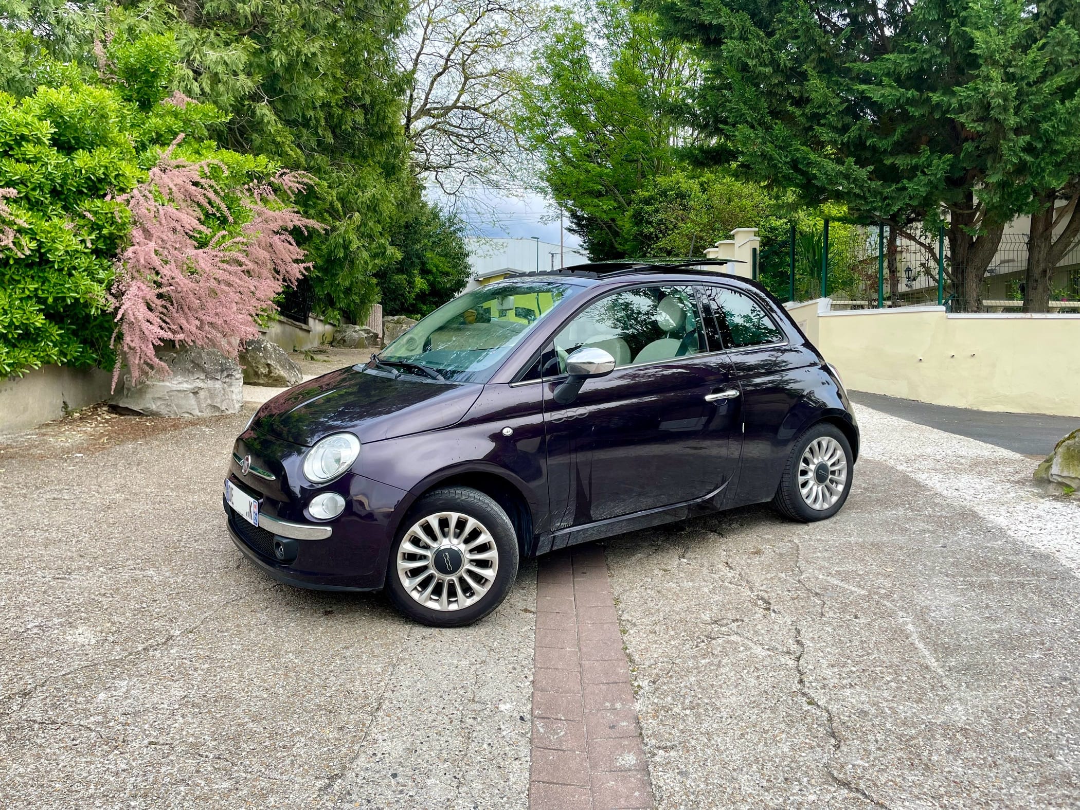Fiat 500 Toit ouvrant panoramique avec Climatisation