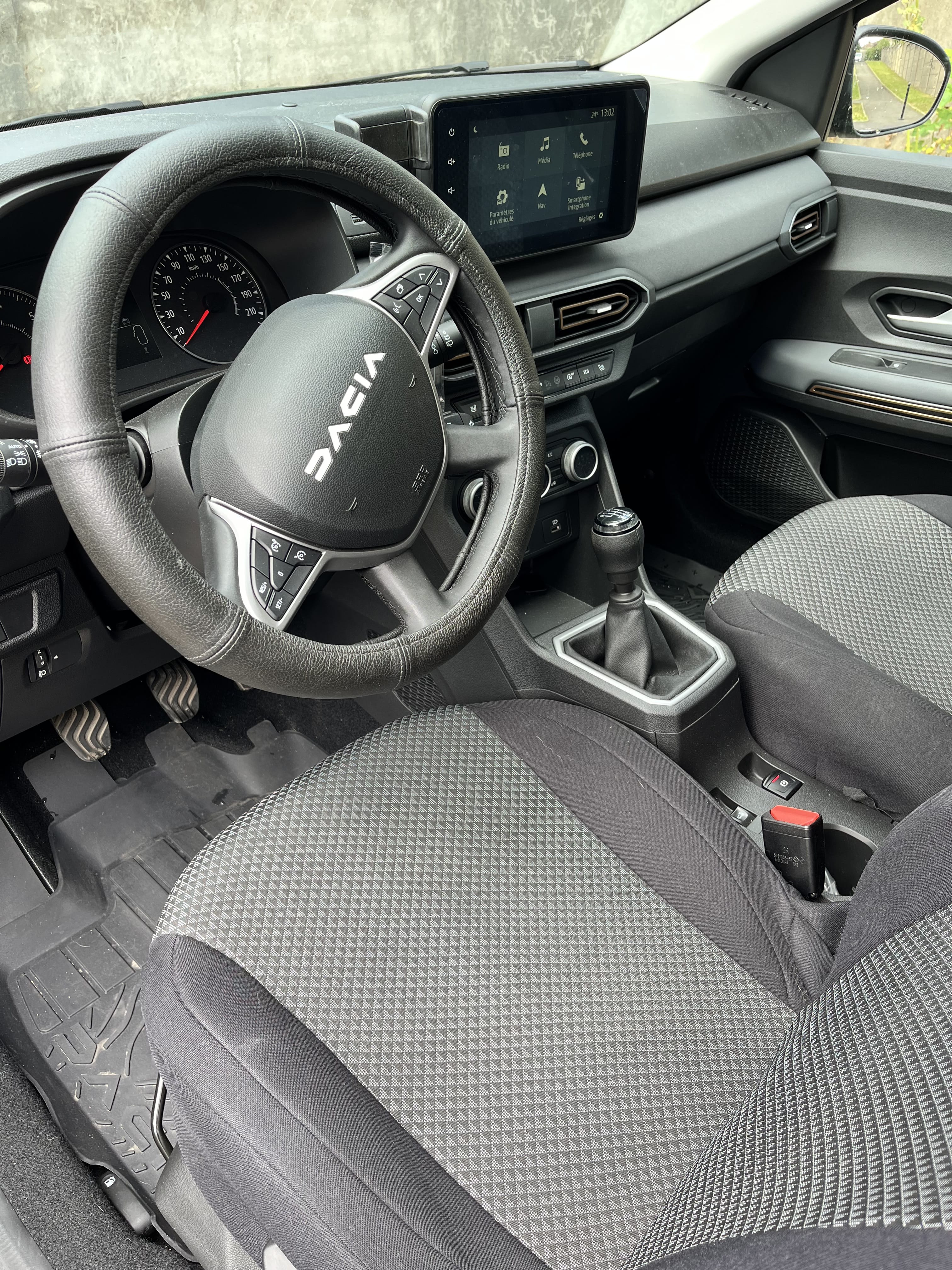 Dacia Sandero Stepway avec Apple CarPlay