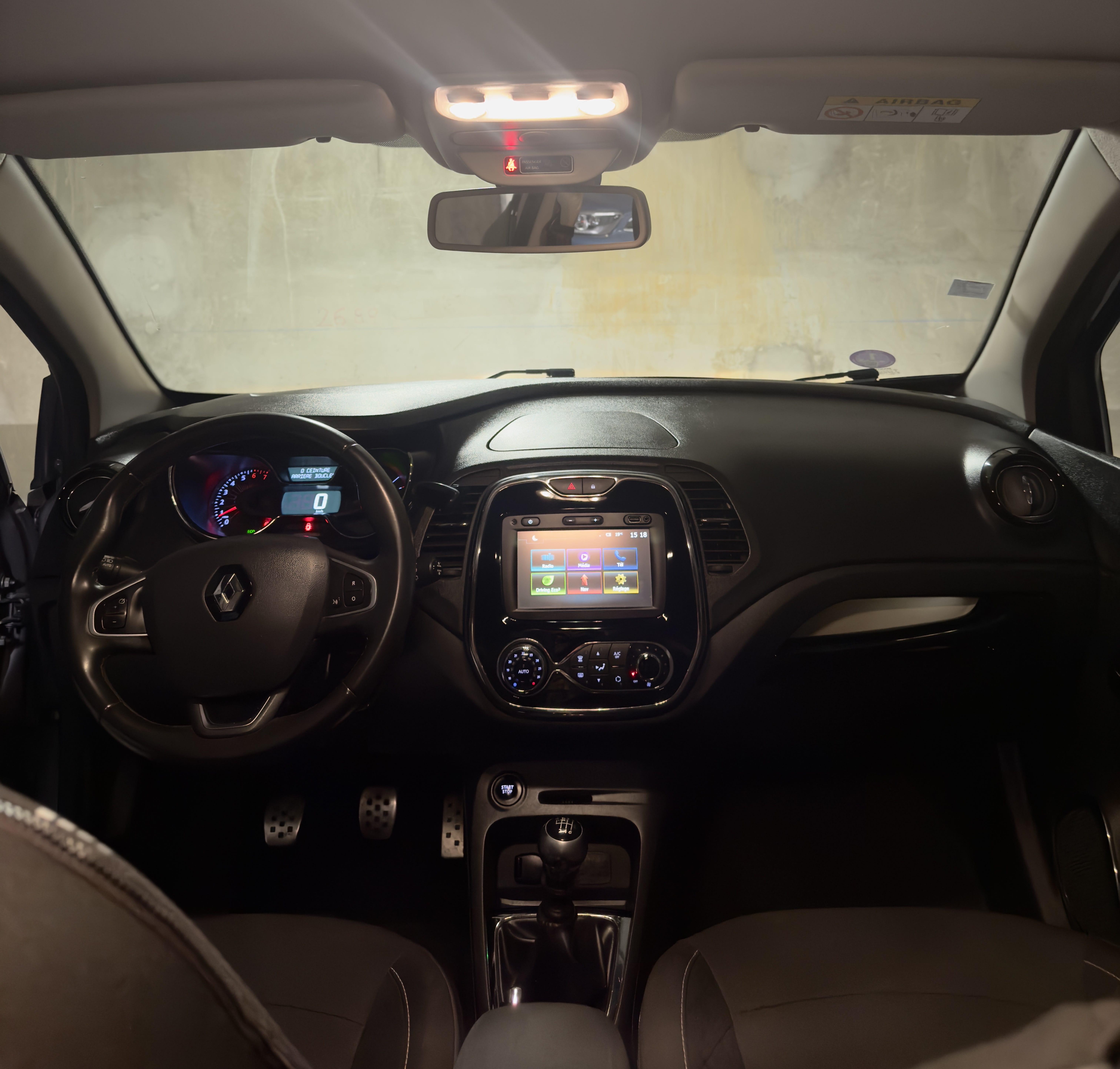 Renault Captur avec Régulateur de vitesse