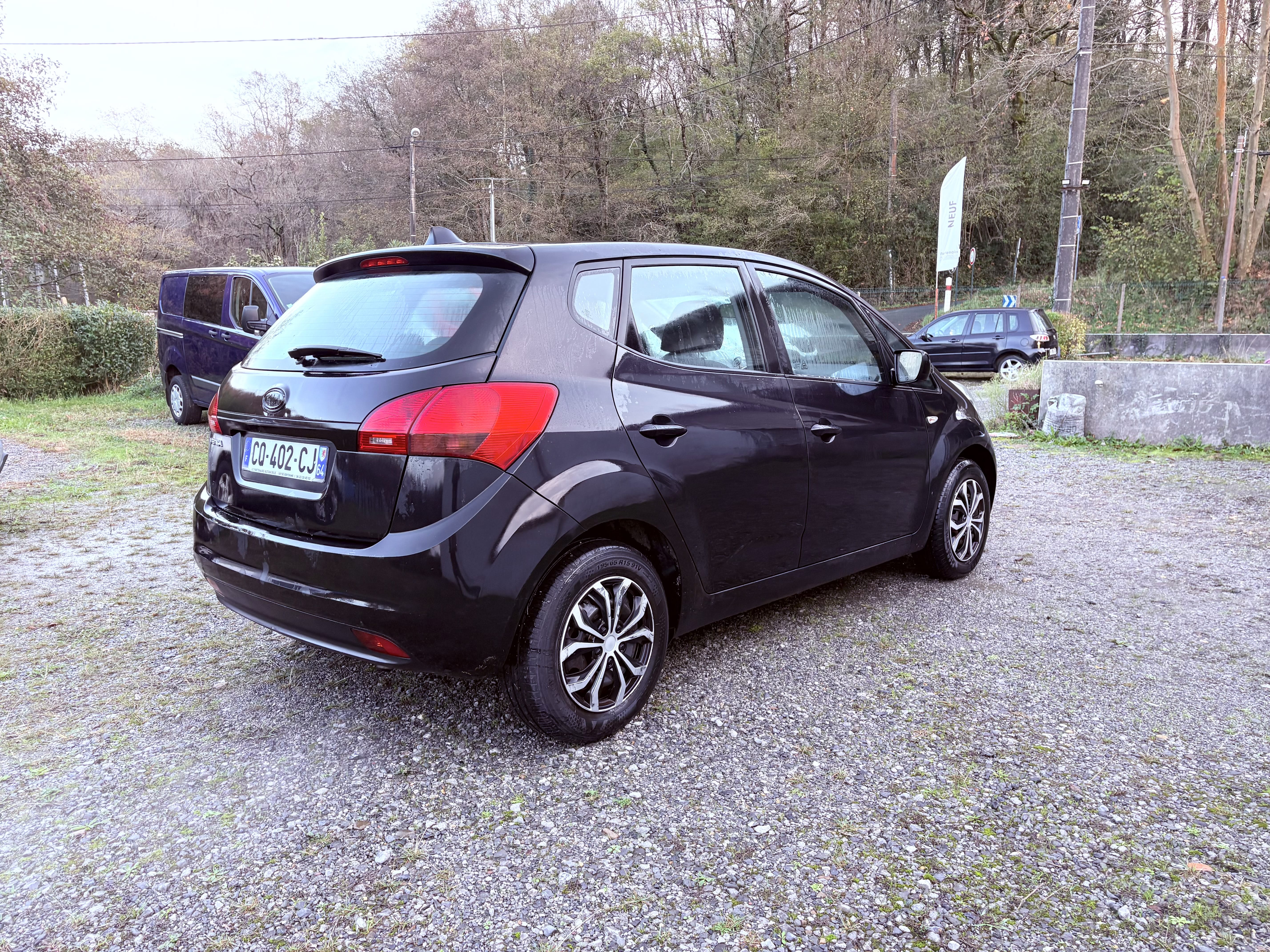 Kia Venga avec Siège bébé