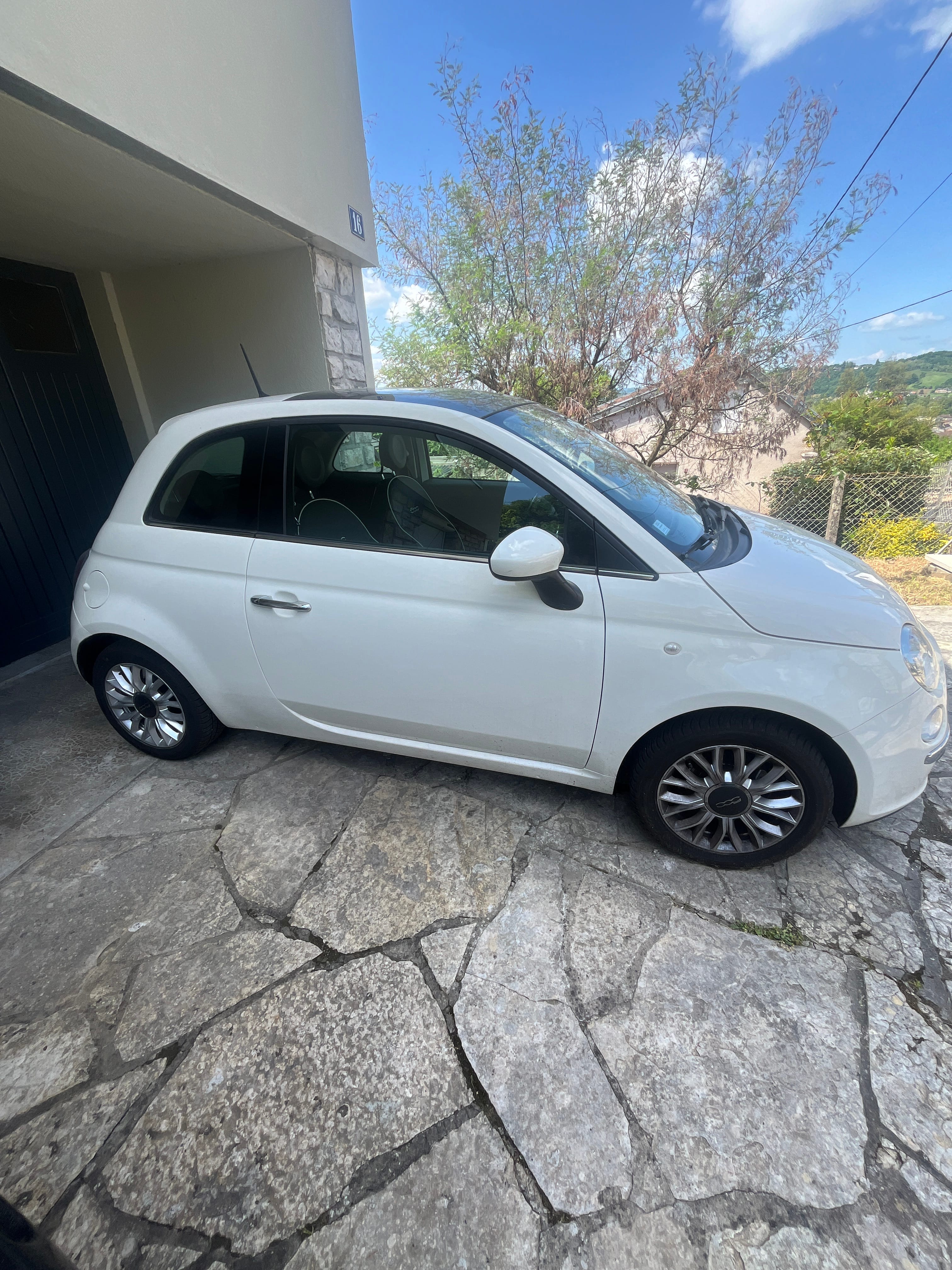 Fiat 500 1.2 avec Autoradio