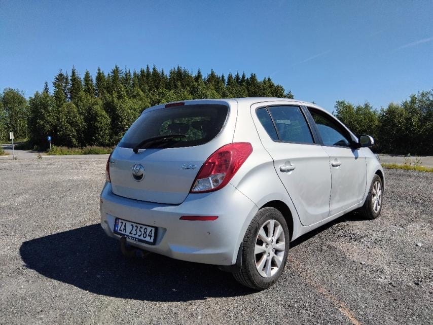 Hyundai i20 Automatic med Babysete