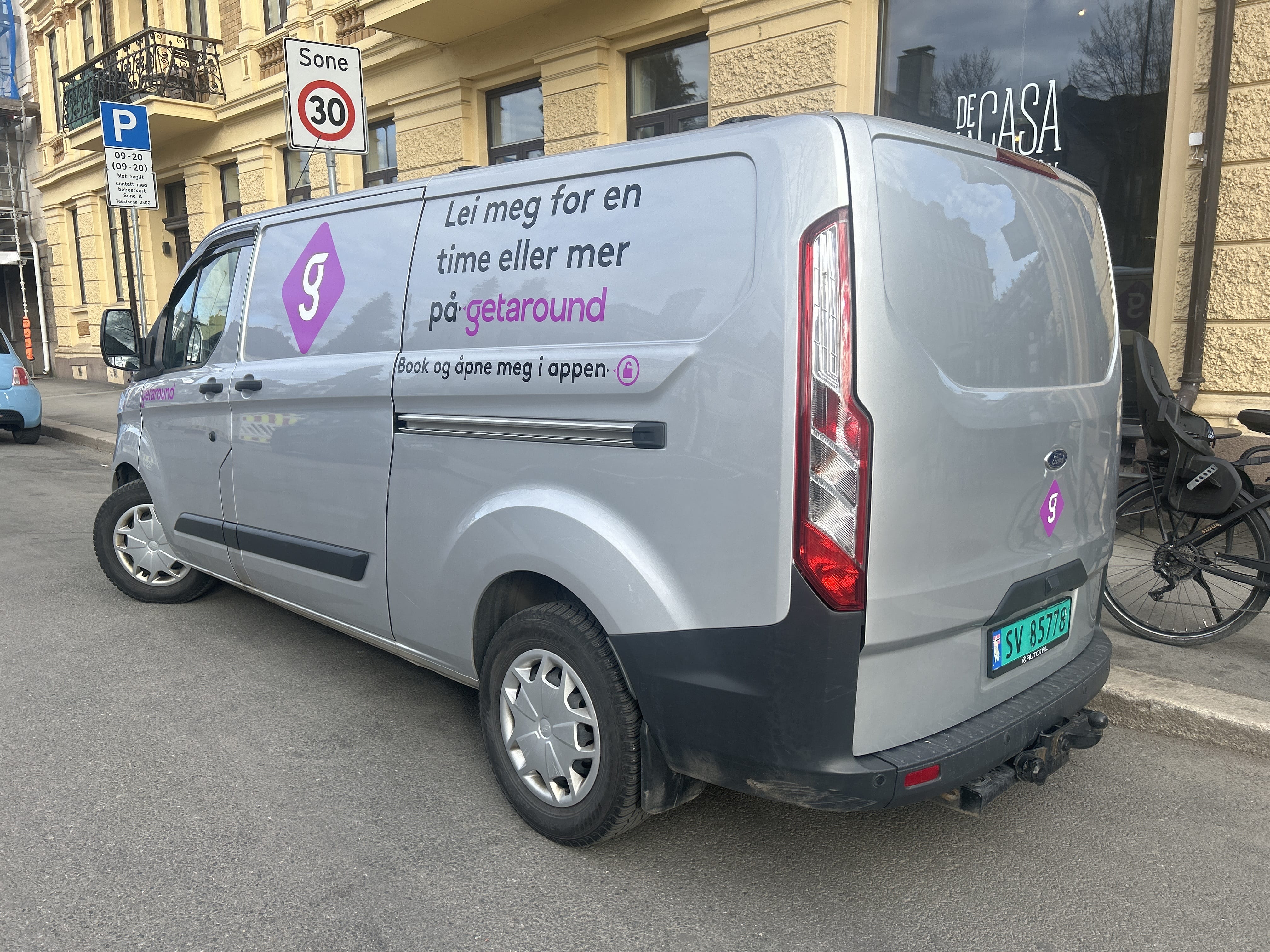 Ford Transit Custom Varebil Automat med GPS