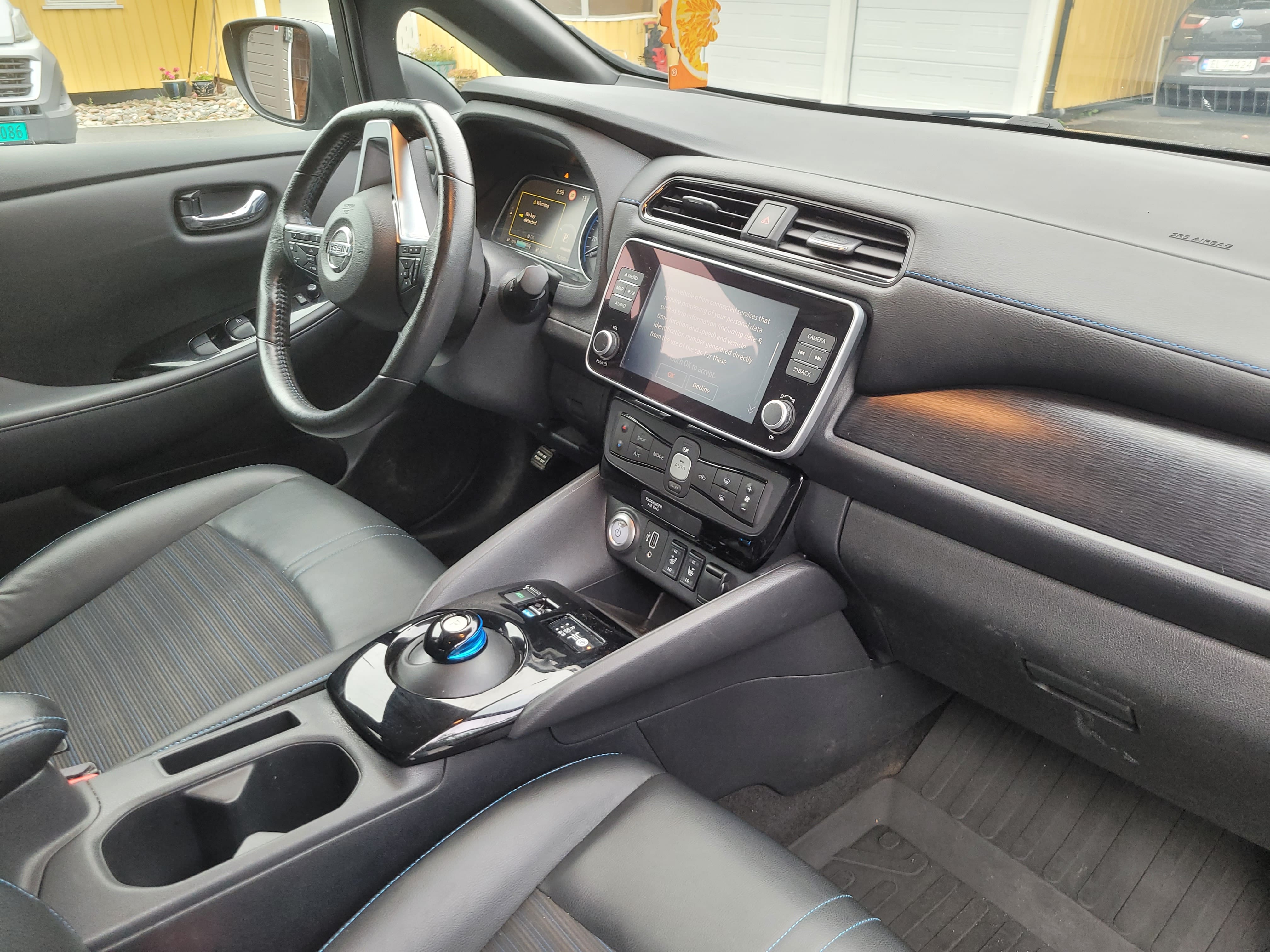 Nissan Leaf med Bluetooth audio