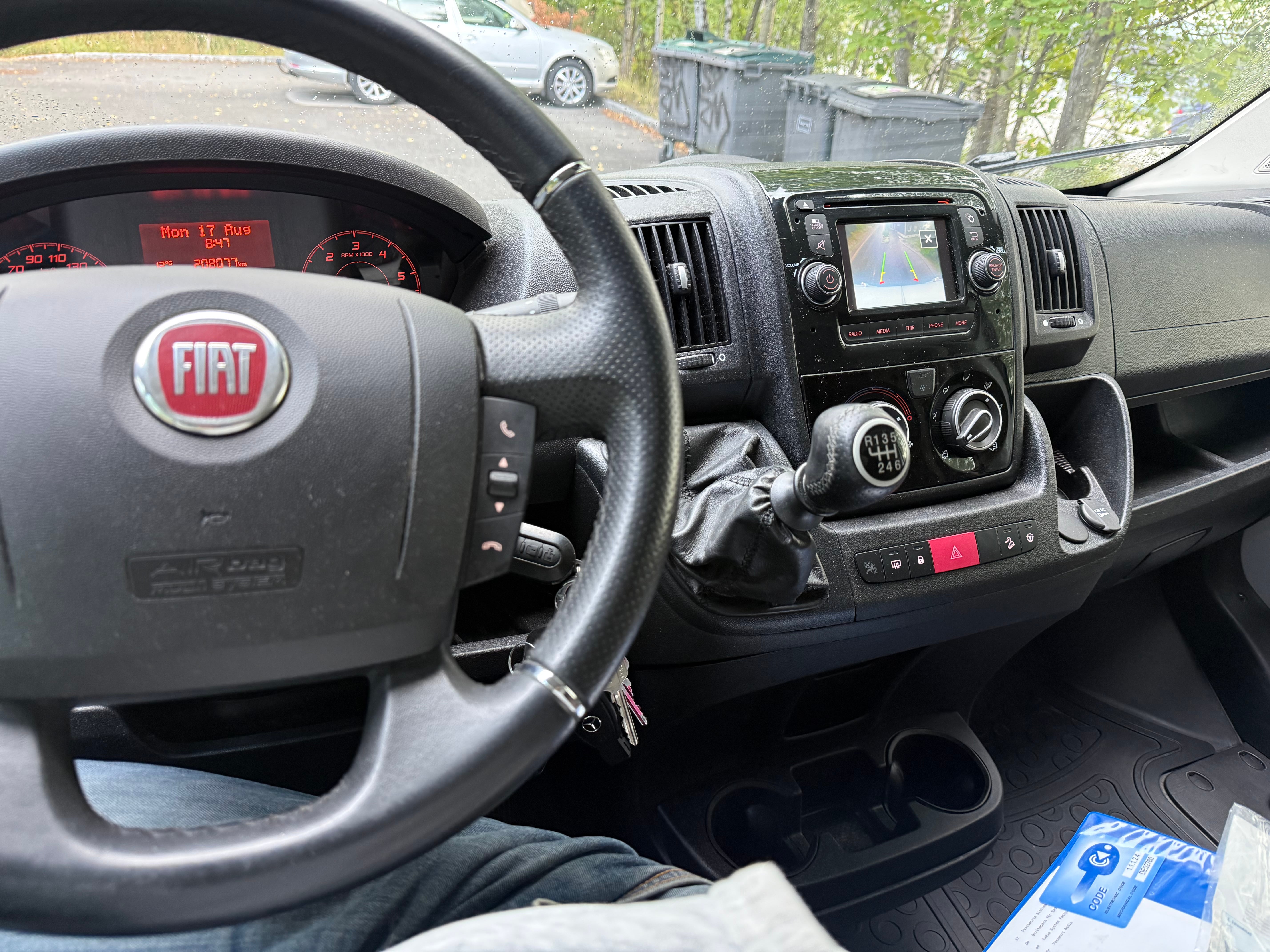 Fiat Ducato 2.3 with Cruise control