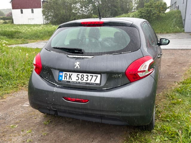 Peugeot 208 med Cruisekontroll