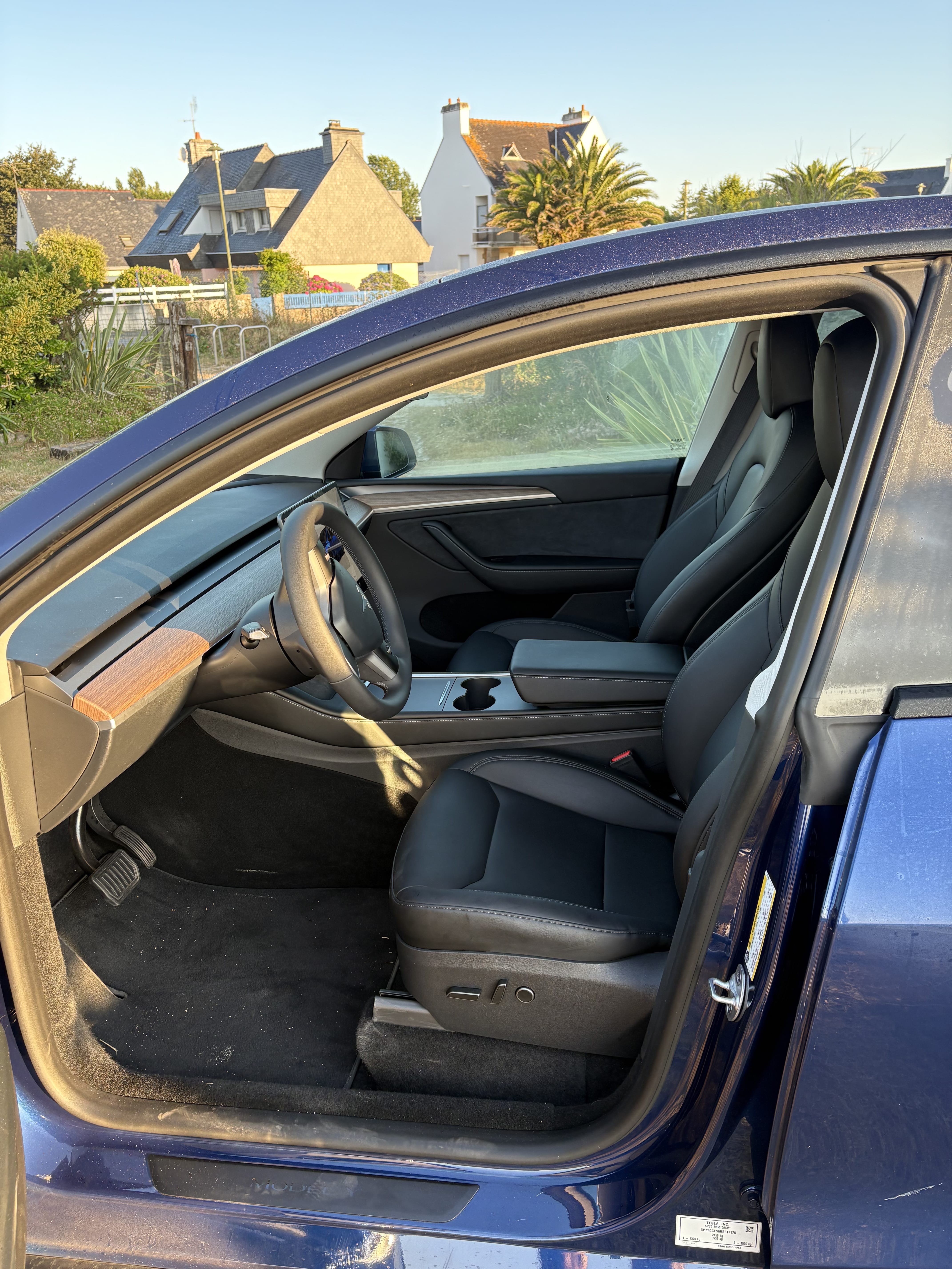 Tesla Model Y avec Dashcam