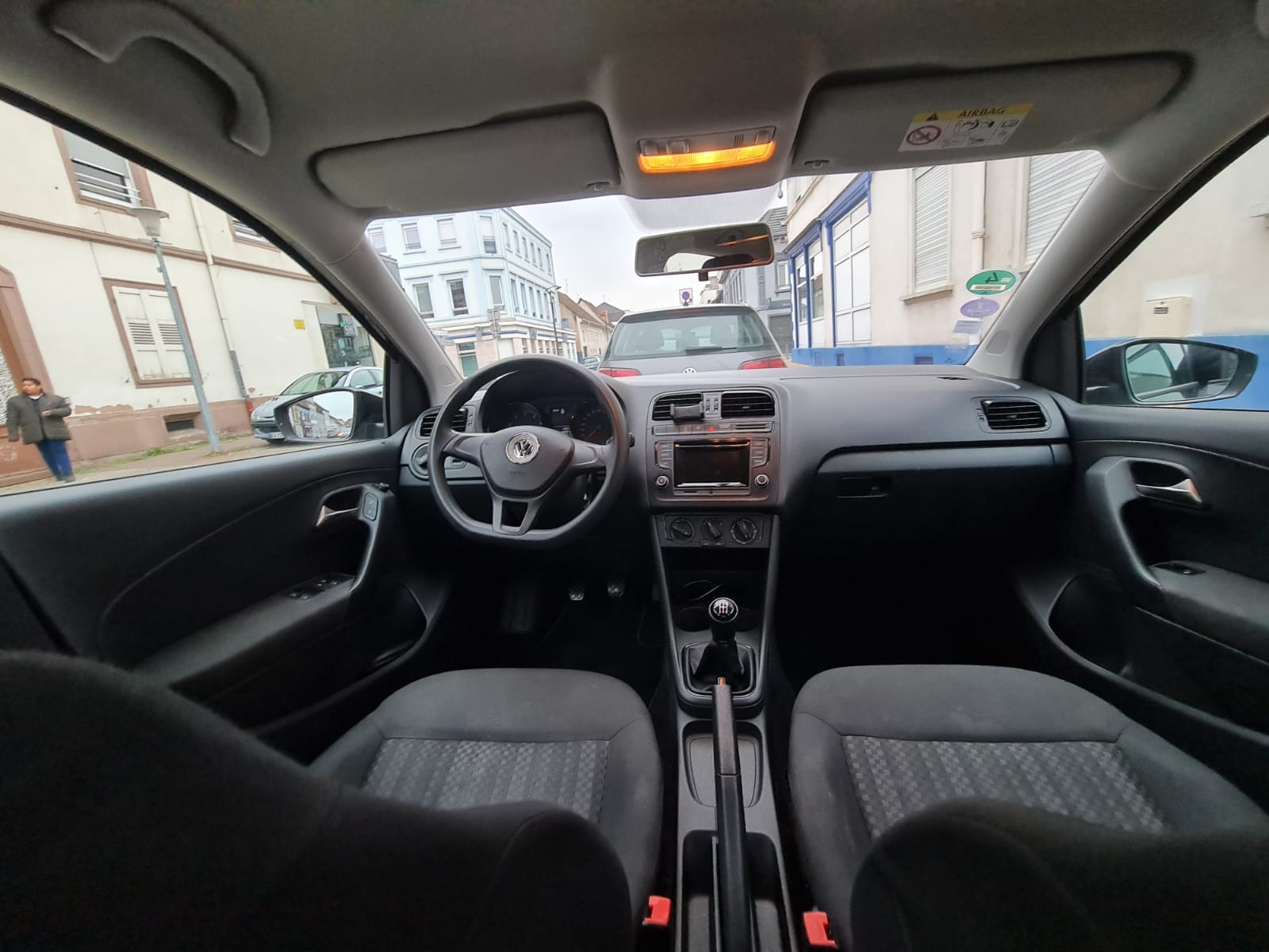 Volkswagen Polo avec Pneus neige