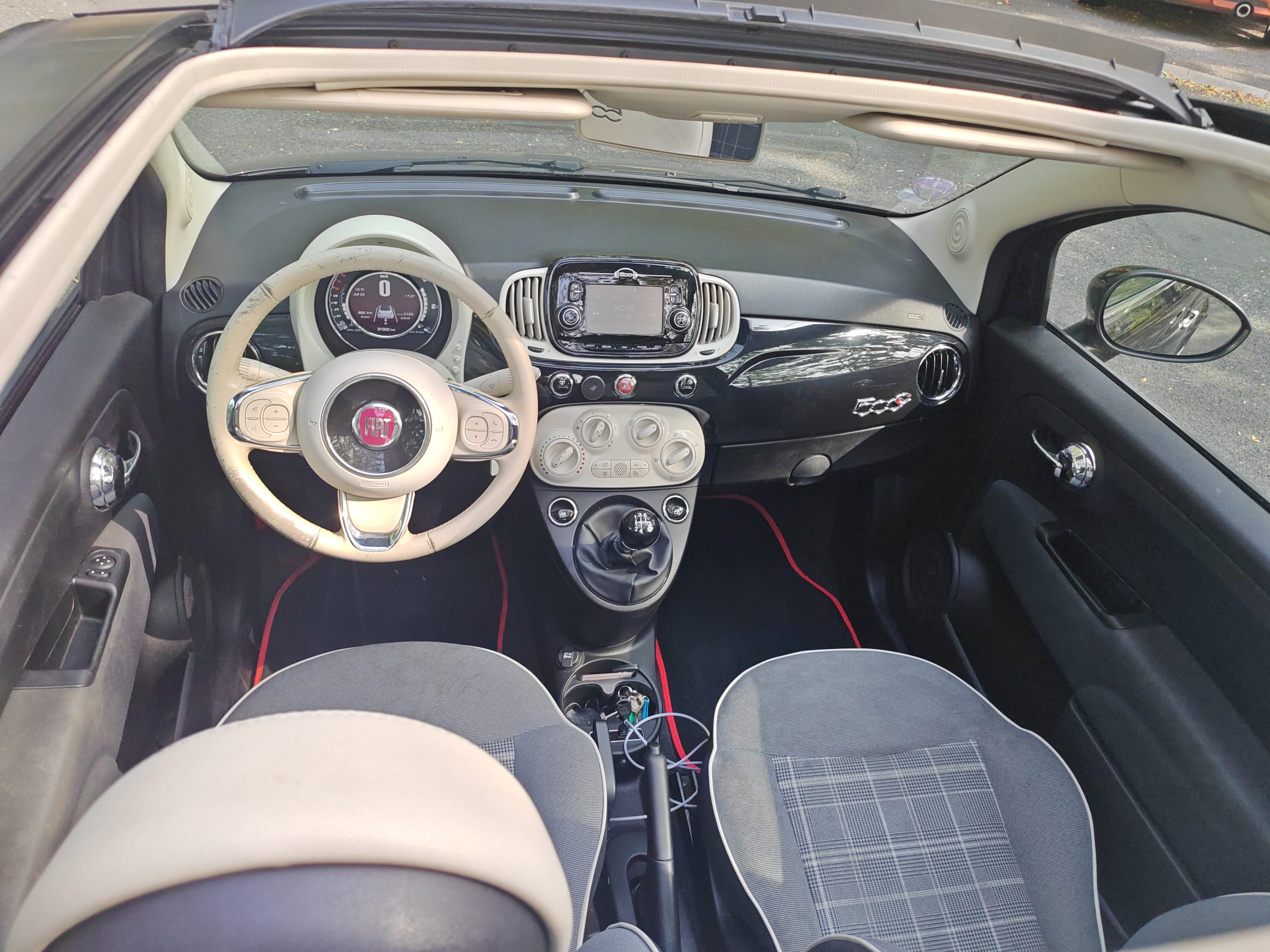Fiat 500 C avec Audio Bluetooth