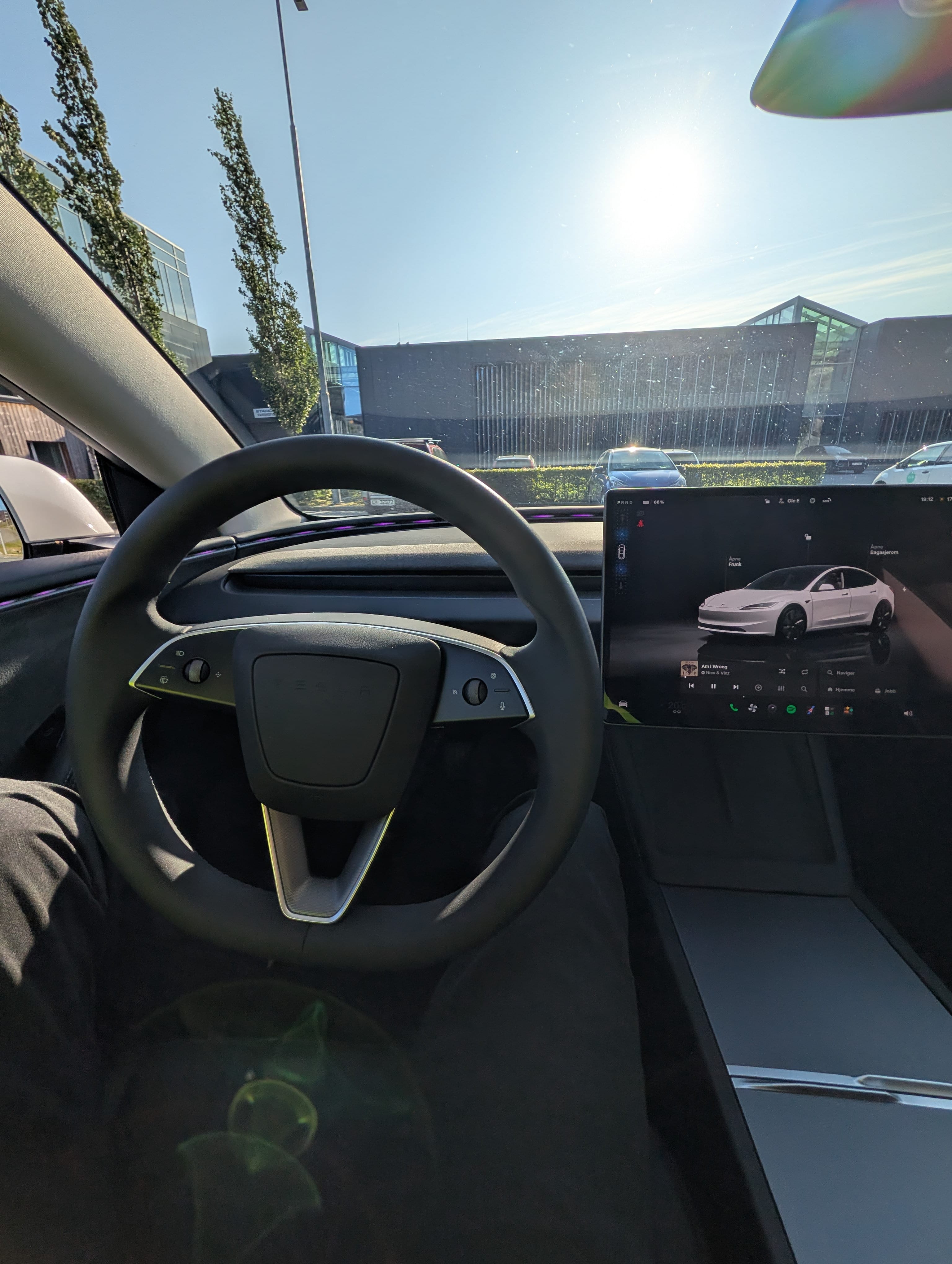 Tesla Model 3 Long Range med Ryggekamera