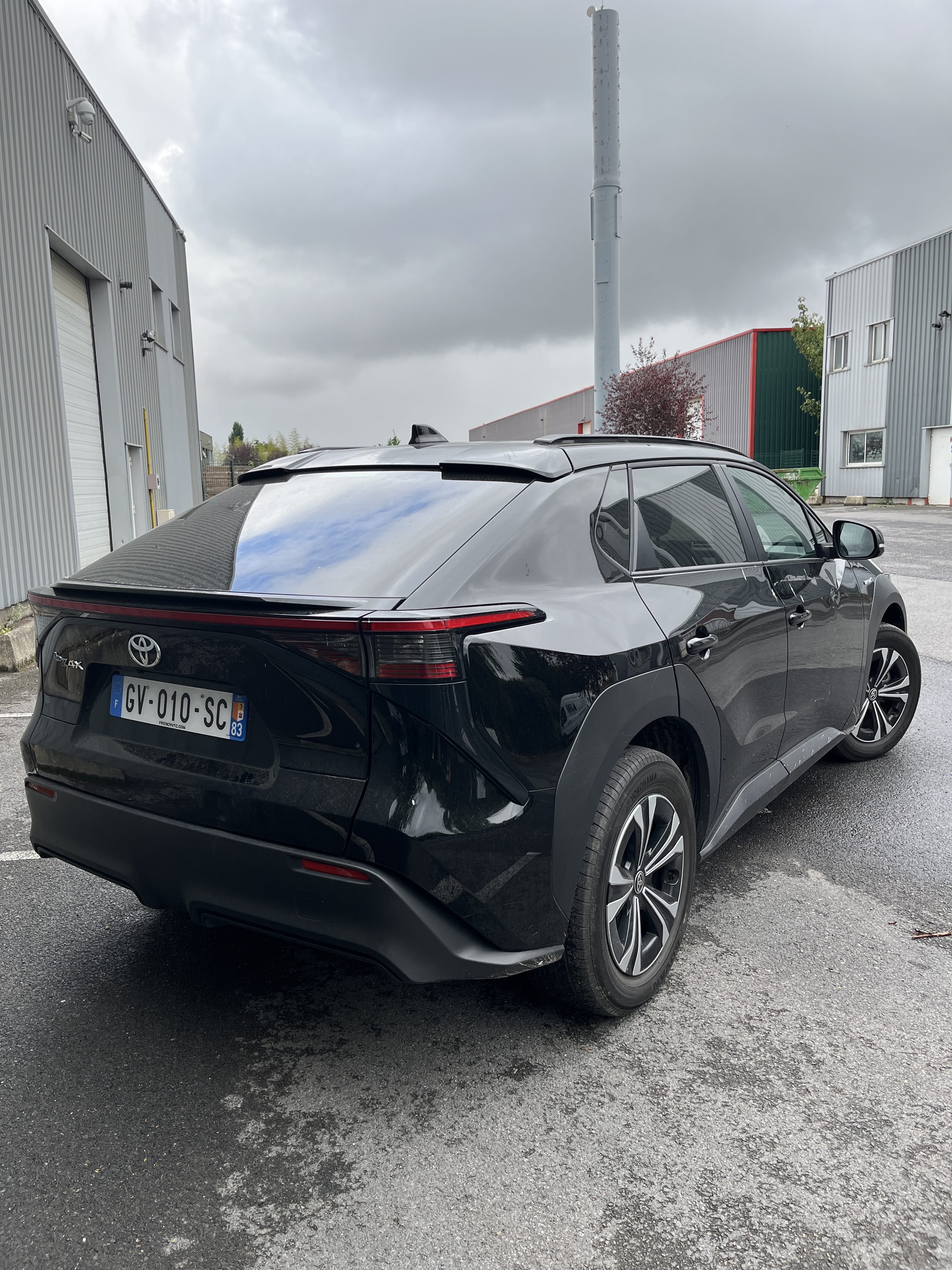 Toyota bZ4X avec GPS