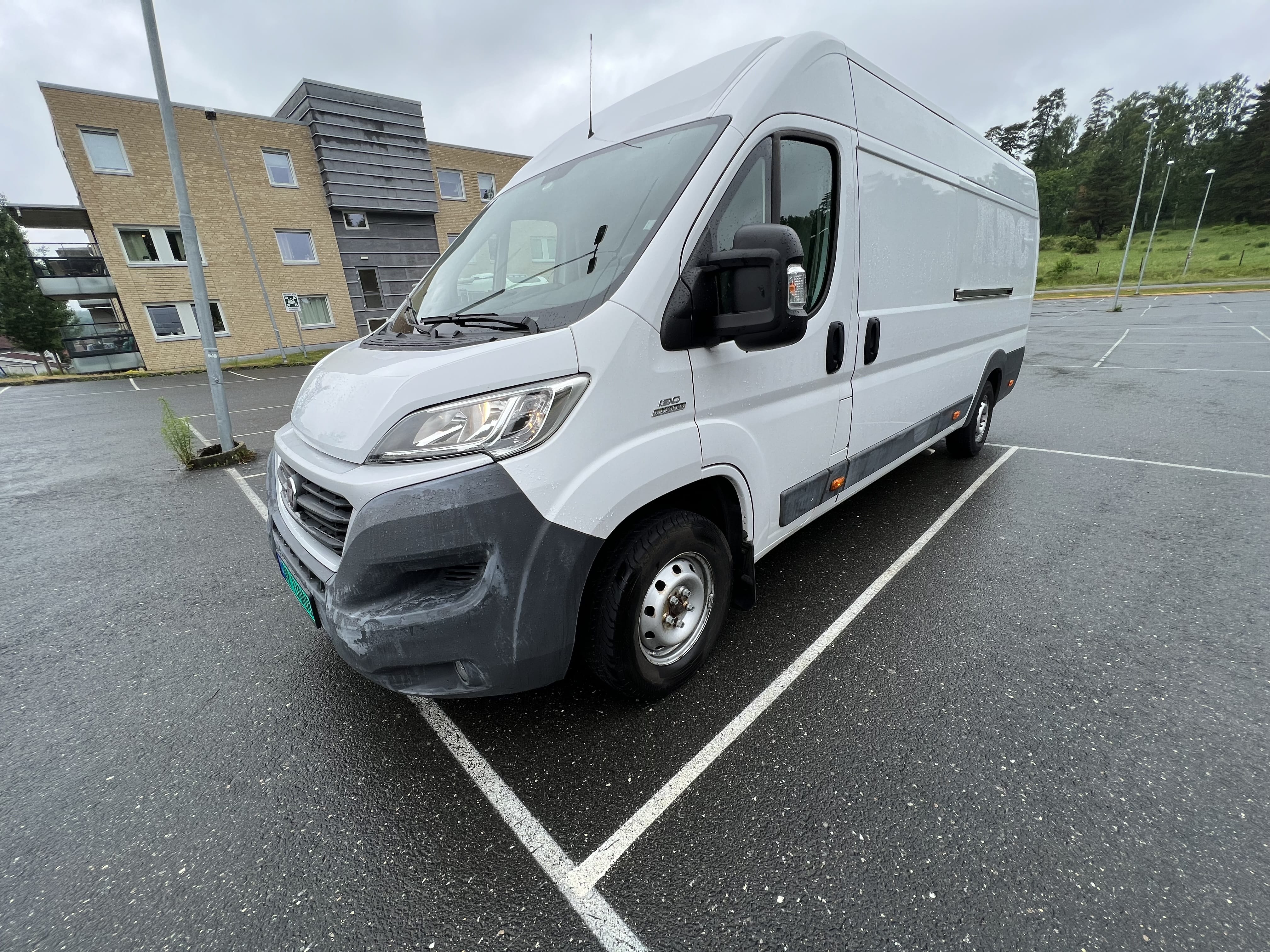 Fiat Ducato med Babysete