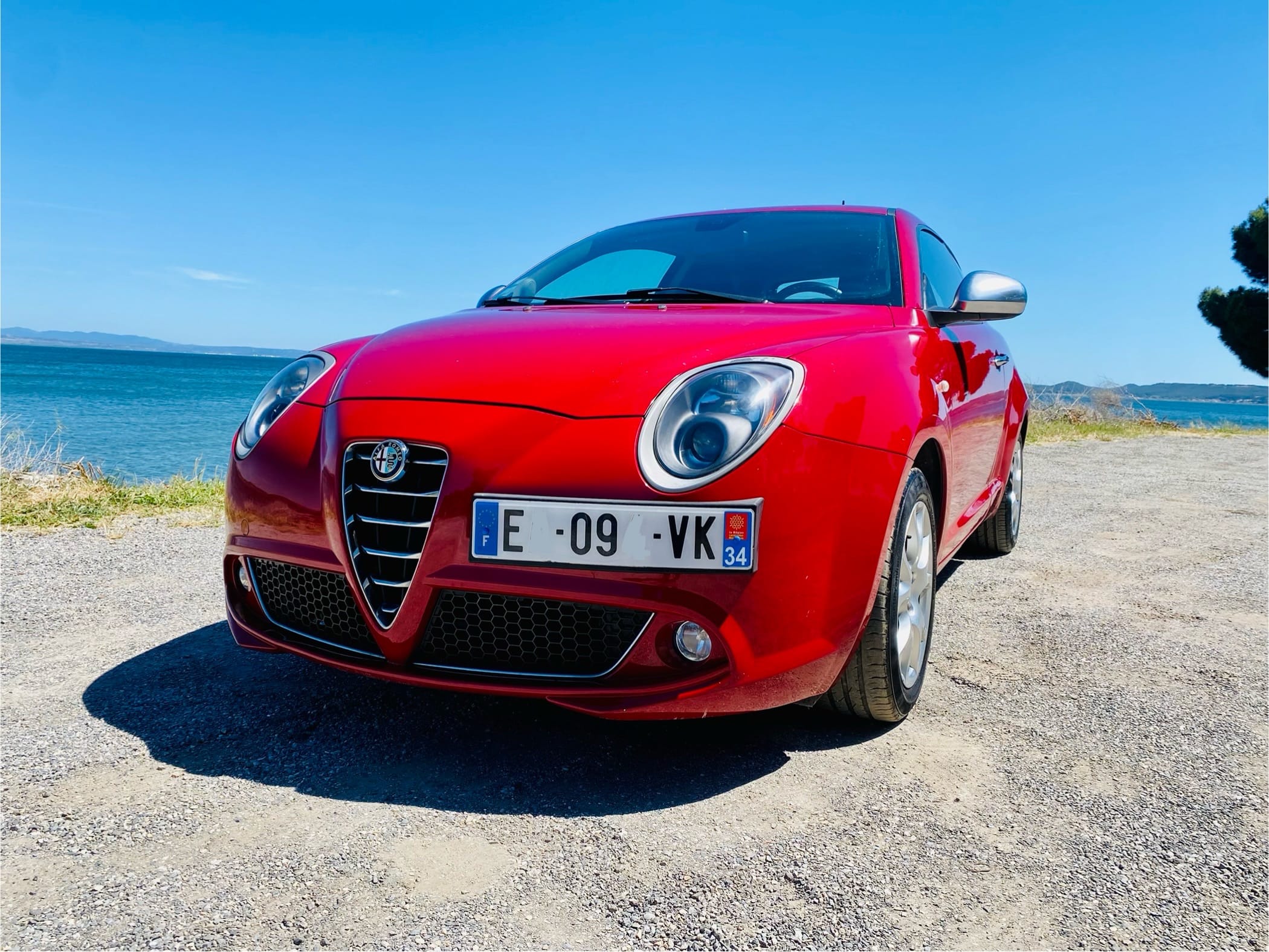 Alfa-Romeo Mito Parking aéroport avec Siège bébé