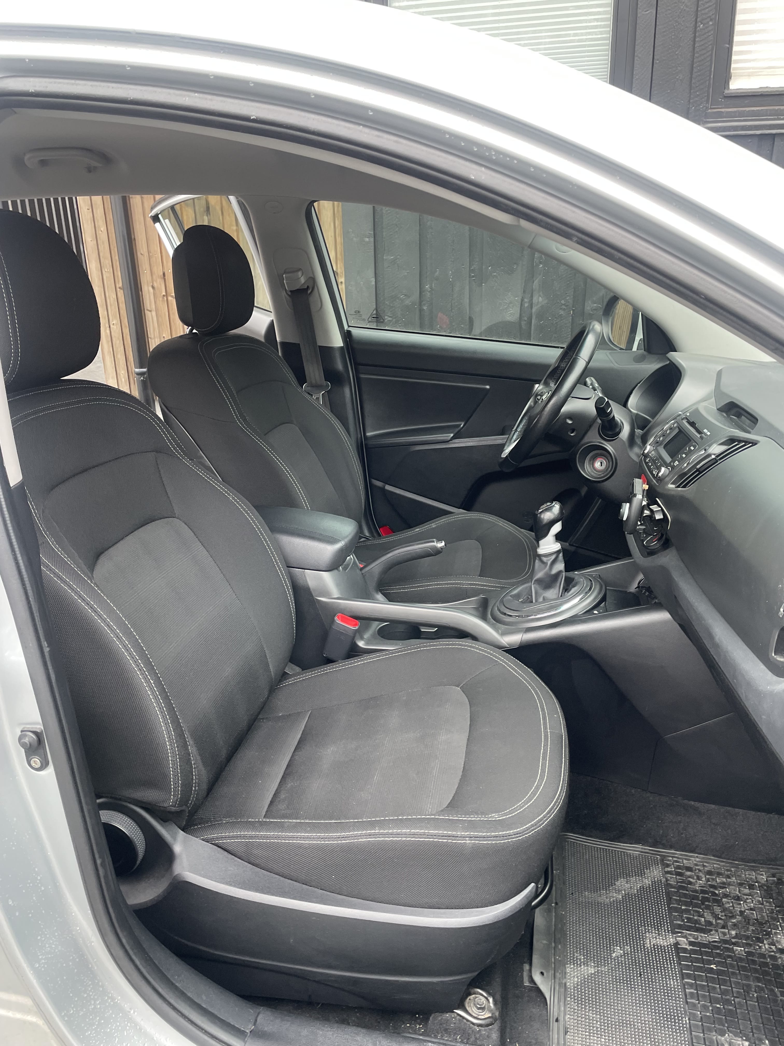 Kia Sportage with Snow tires