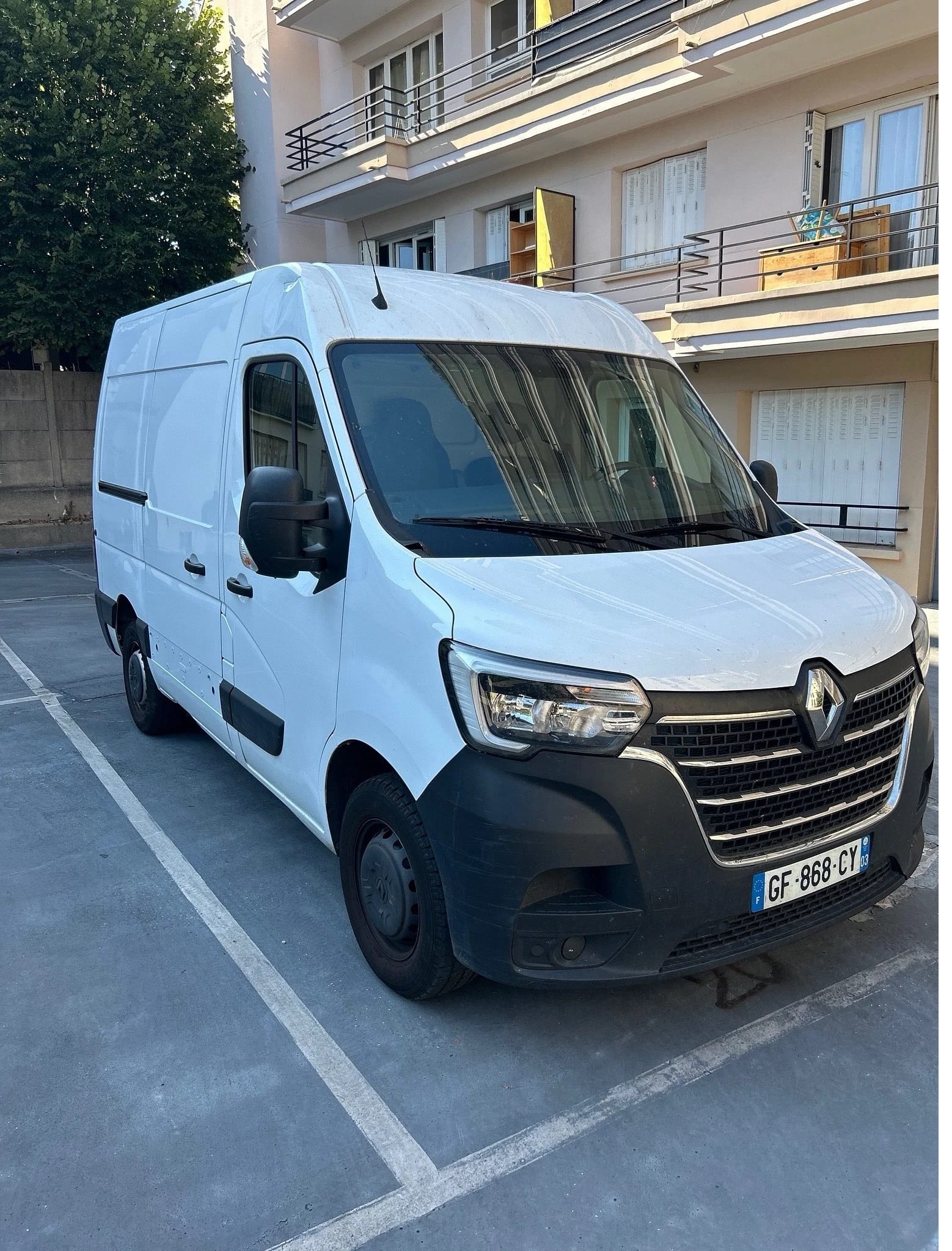 Renault Master avec GPS