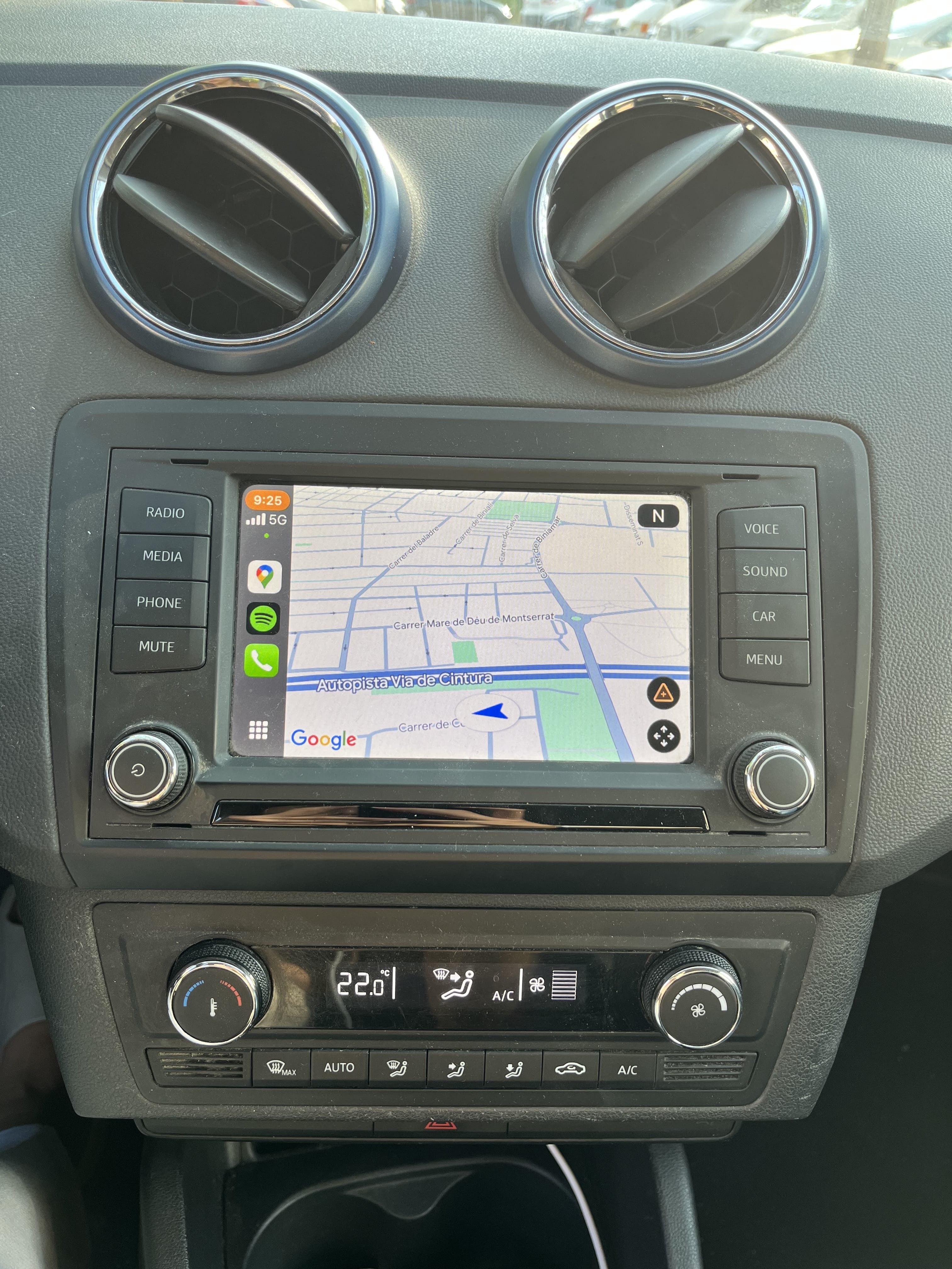 Seat Ibiza ST con Apple CarPlay