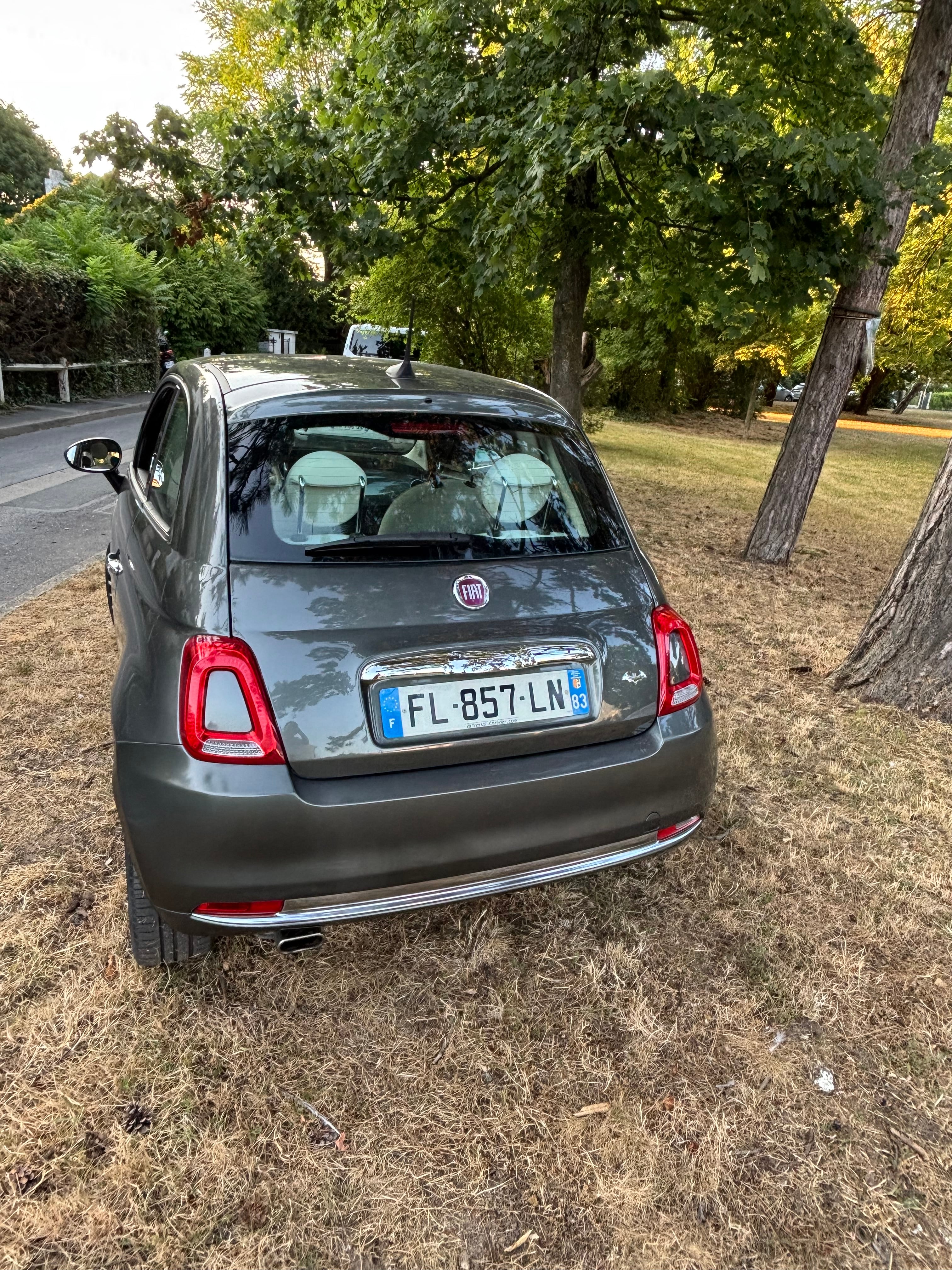 Fiat 500 avec GPS
