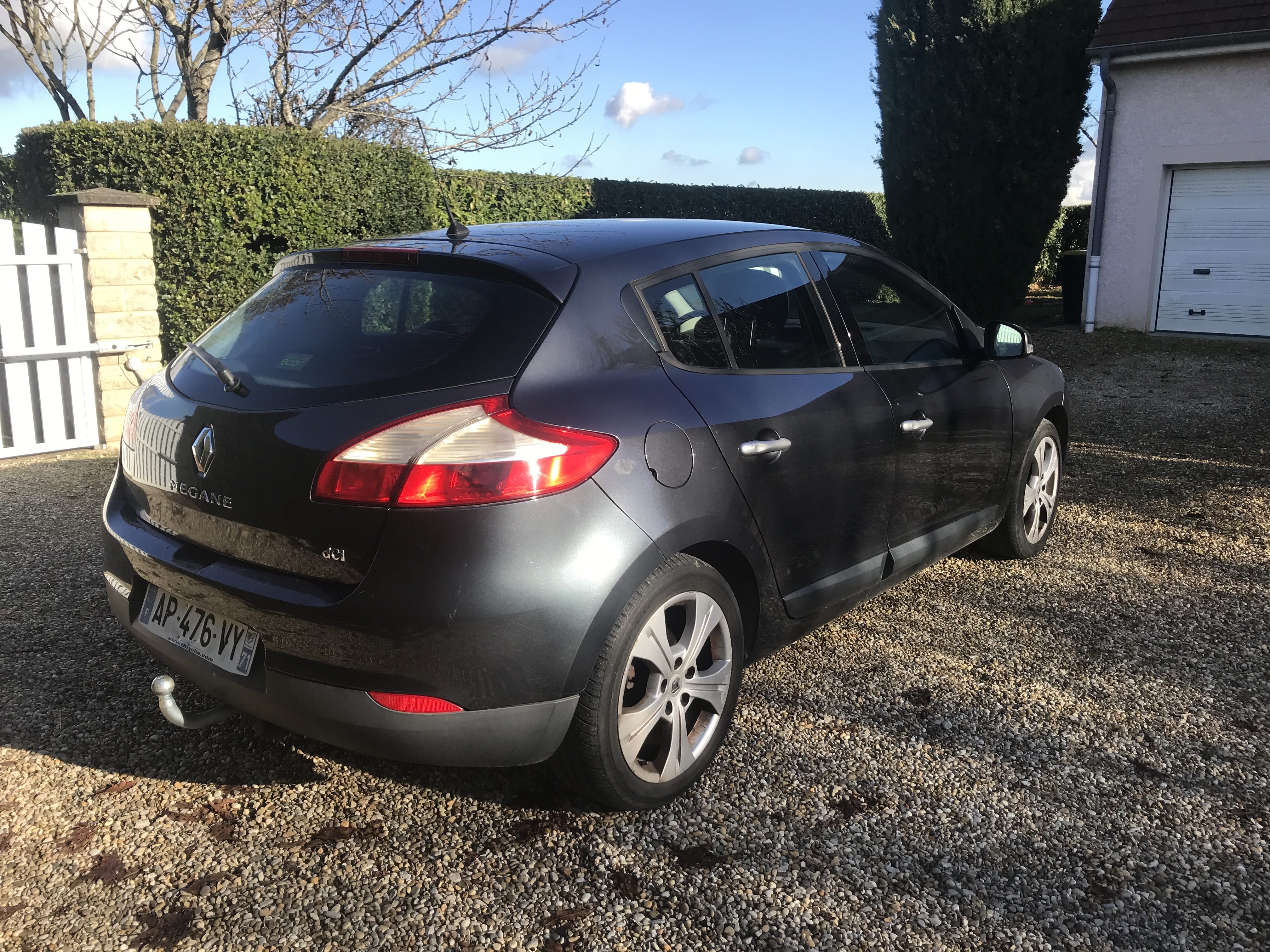 Renault Mégane avec Siège bébé