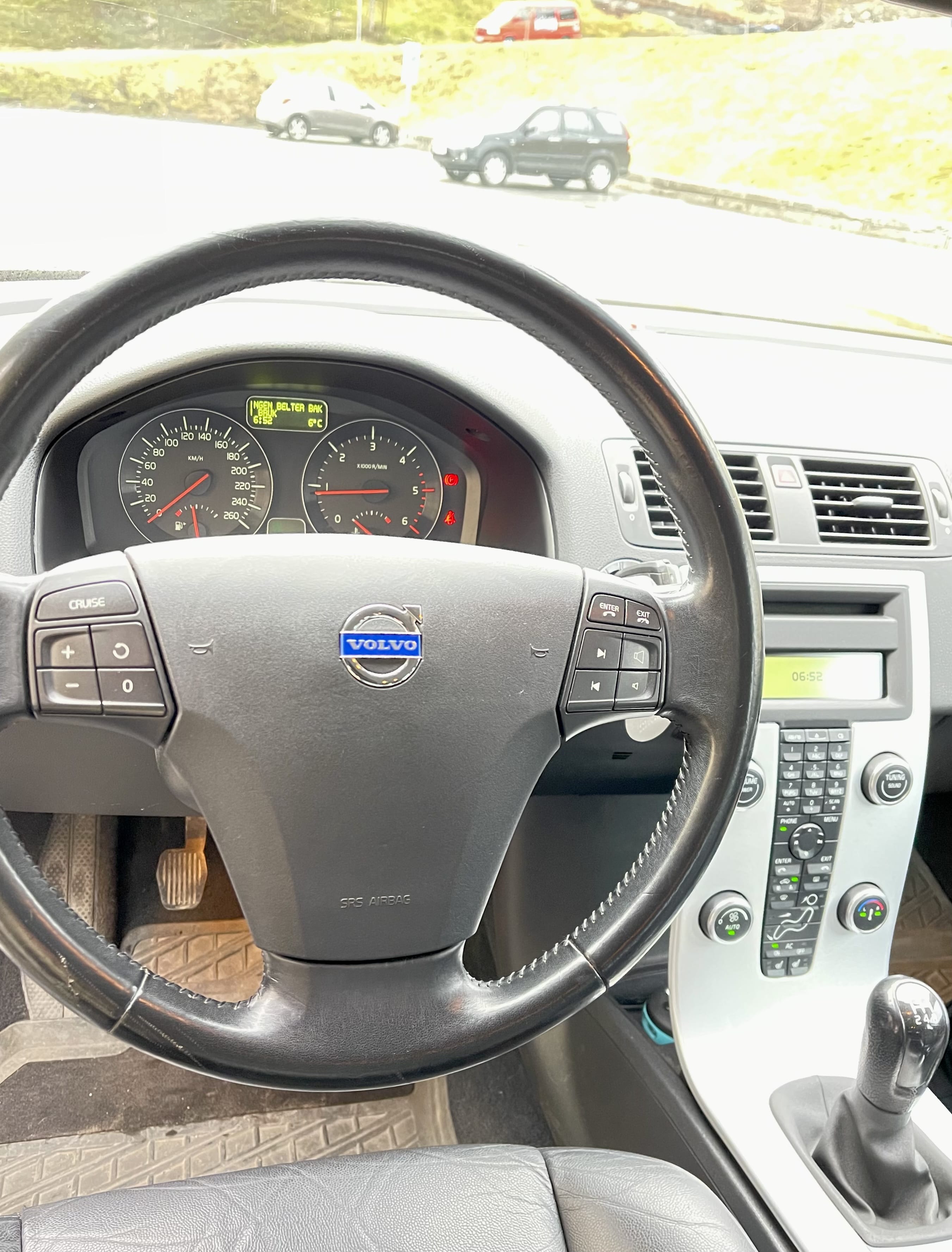 Volvo V50 med Skiboks