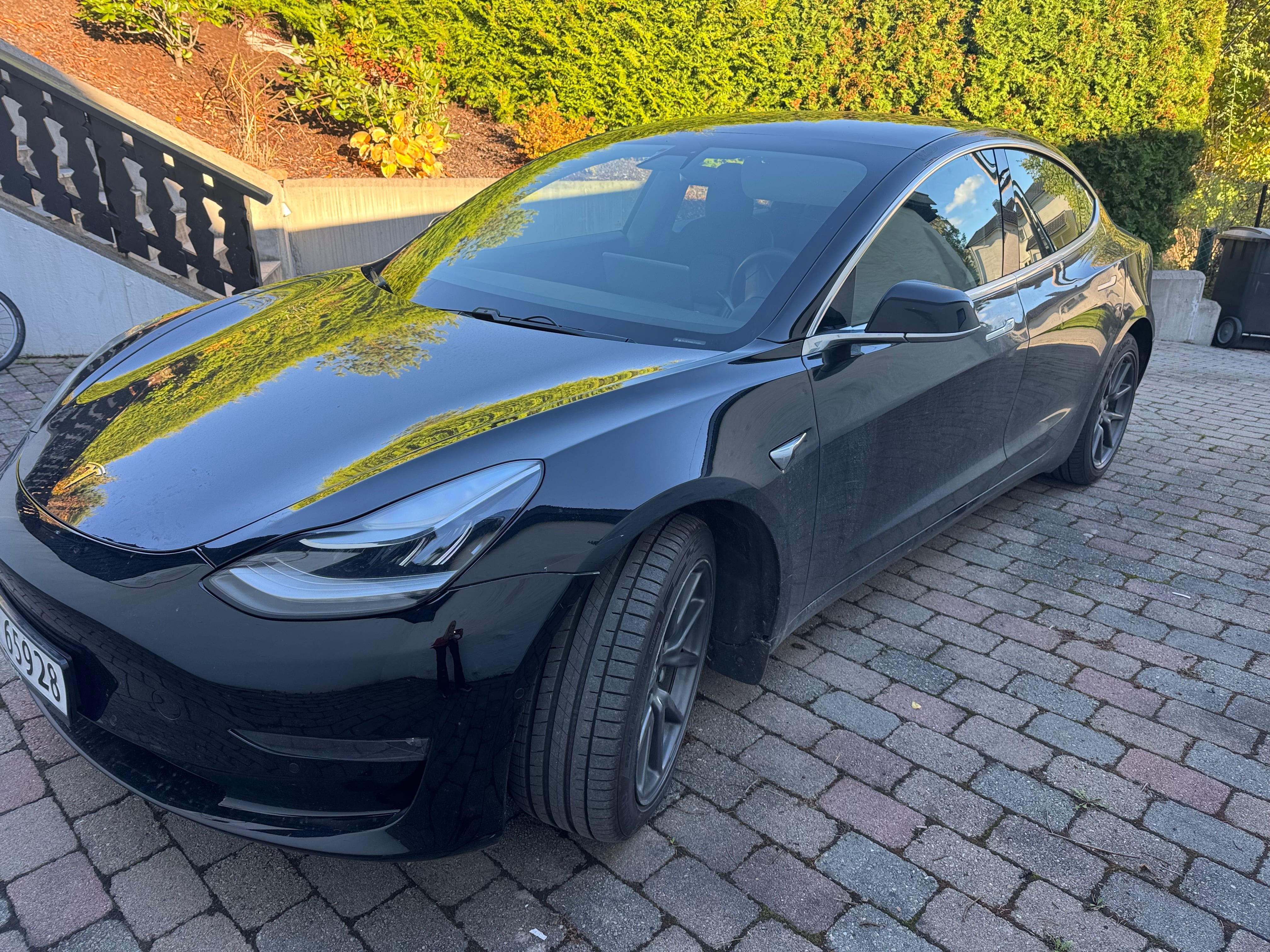 Tesla Model 3 Long Range med Cruisekontroll