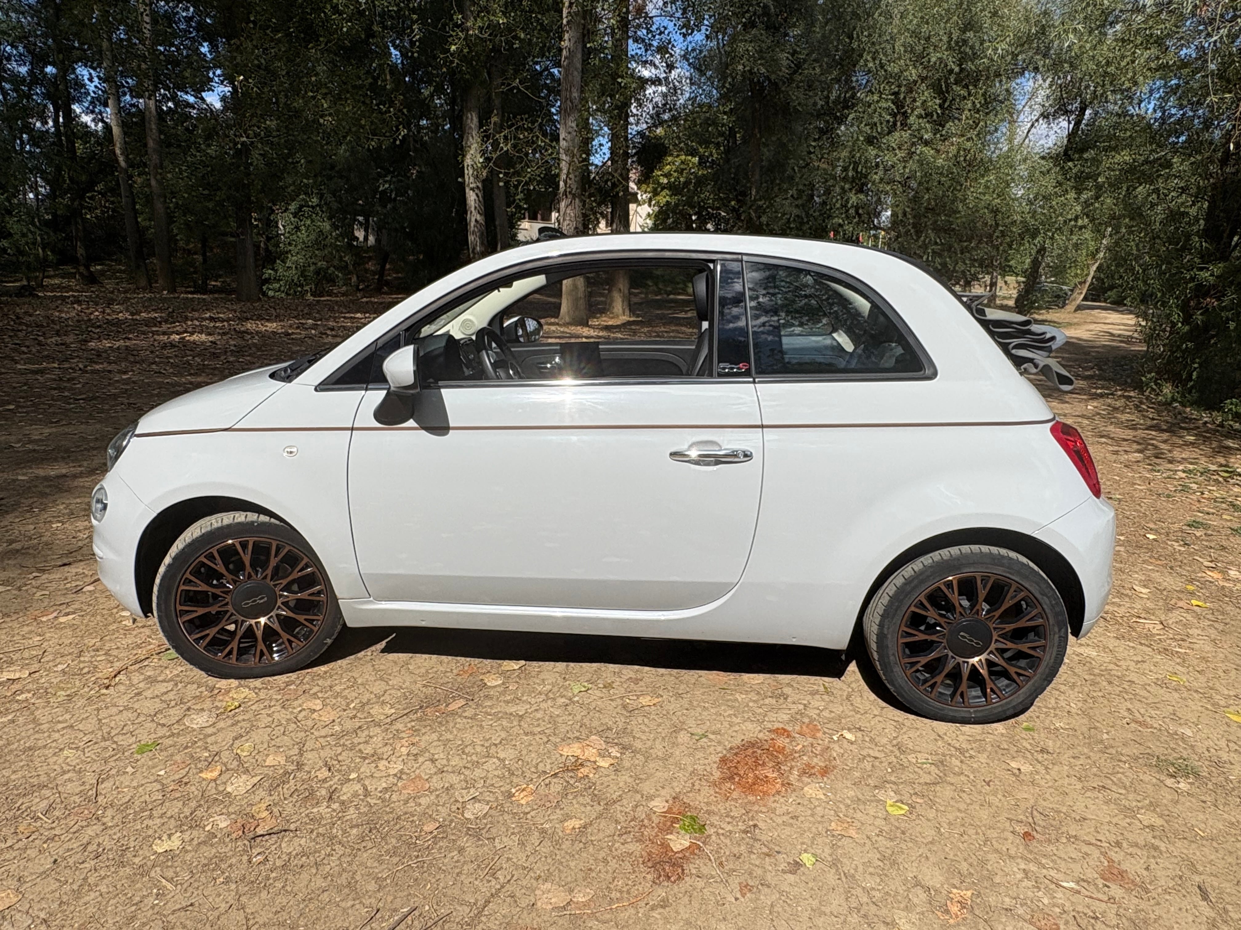 Fiat 500 C avec Climatisation