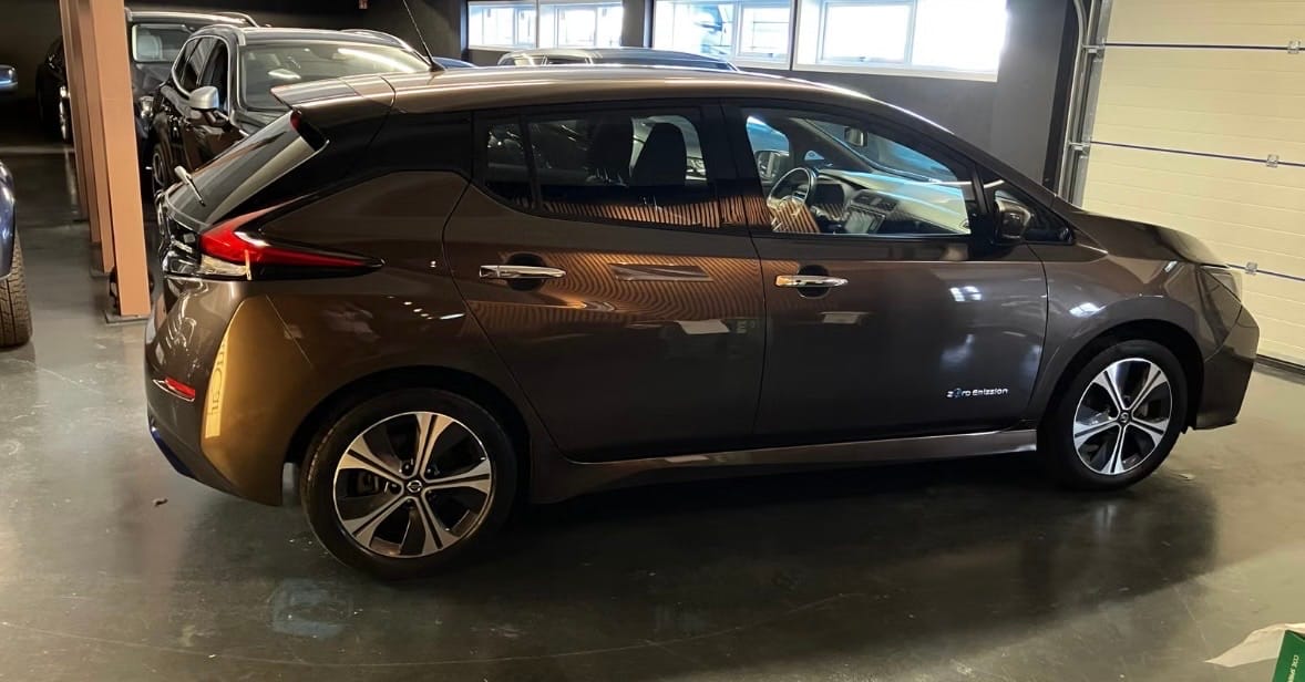Nissan Leaf med Ryggekamera