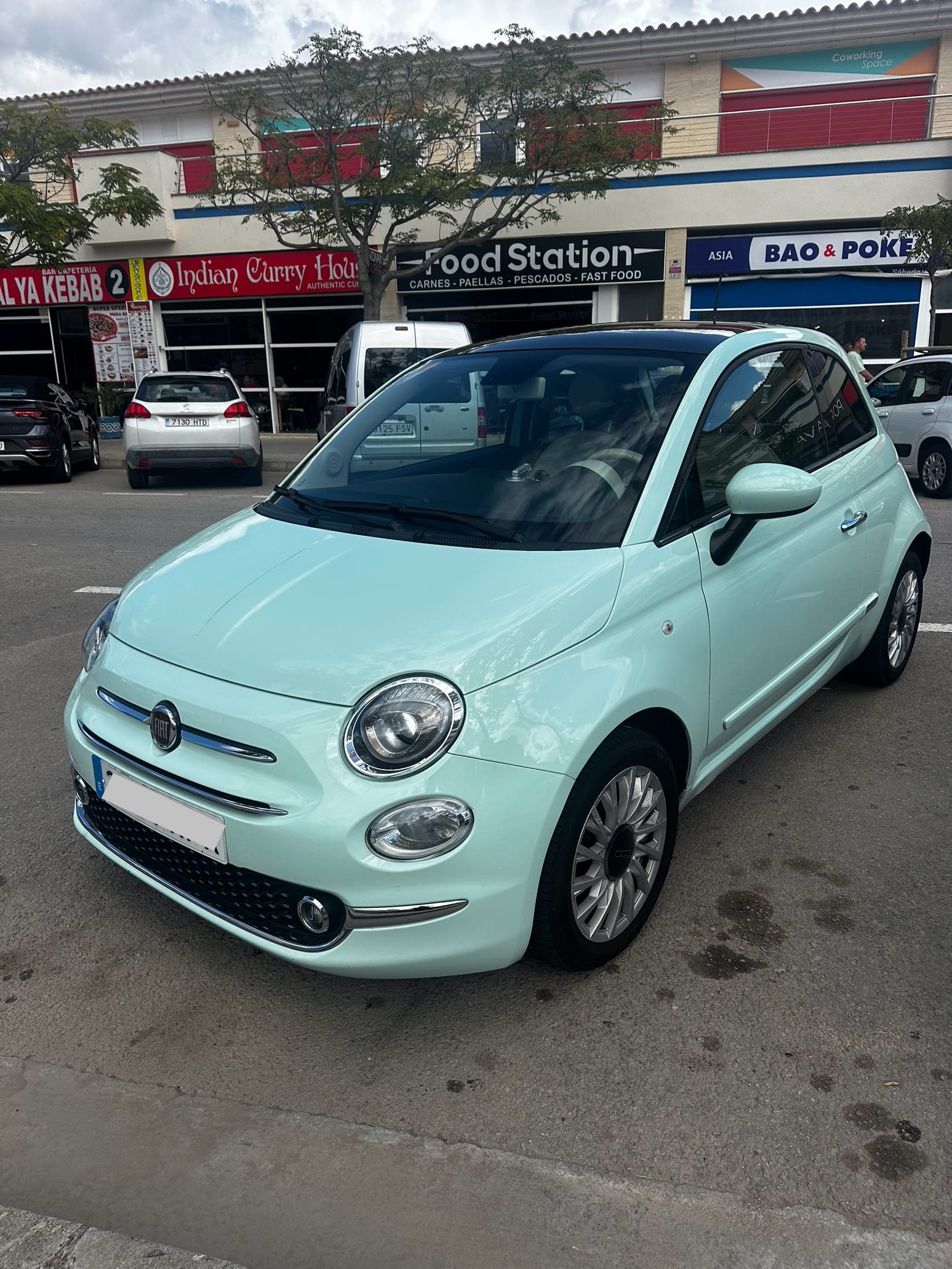 Fiat 500, 2018, Gasolina 95, automatisk