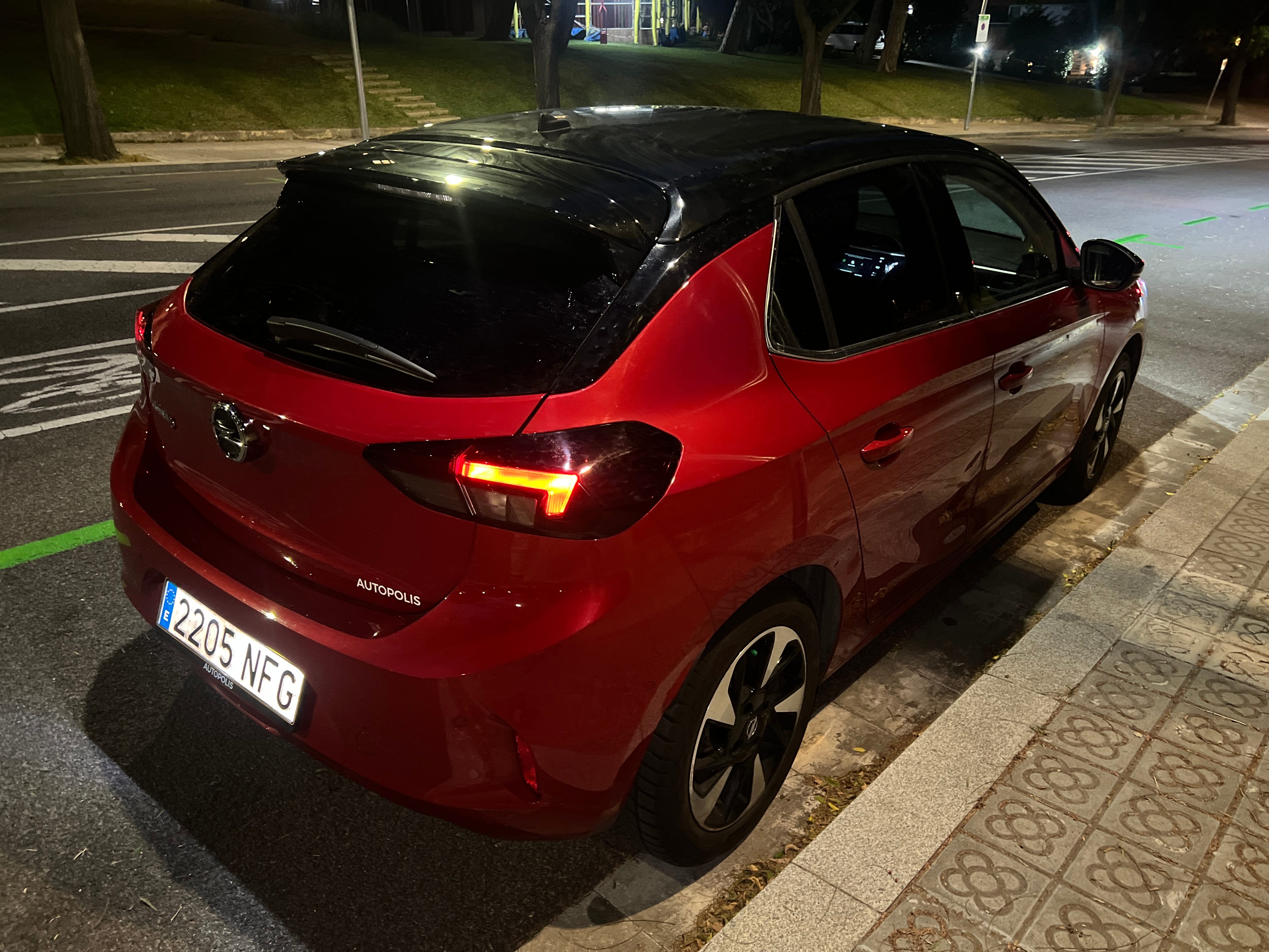 Opel Corsa-E med GPS