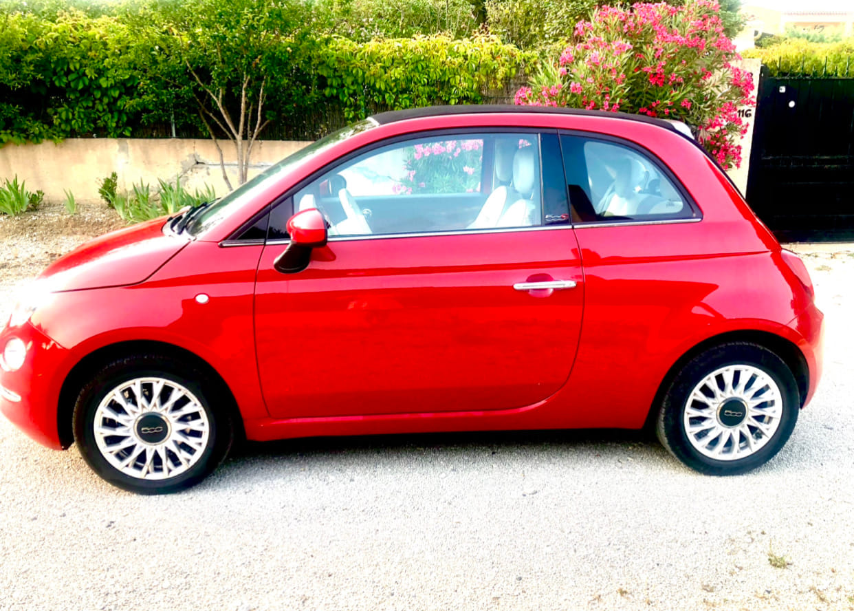 Fiat 500 C avec Climatisation