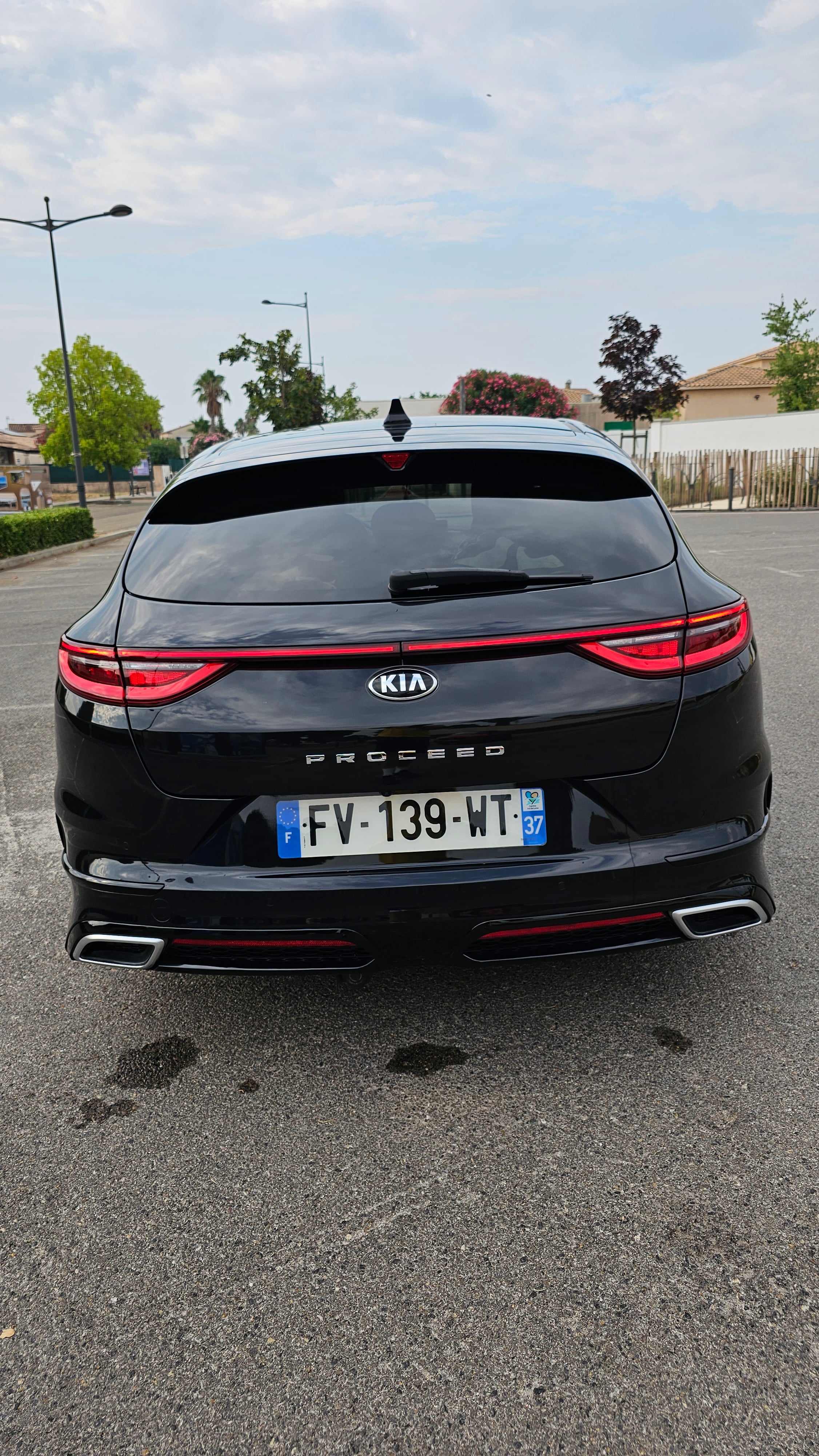 Kia Pro Cee'd avec Siège bébé