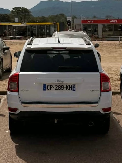 Jeep Compass avec GPS