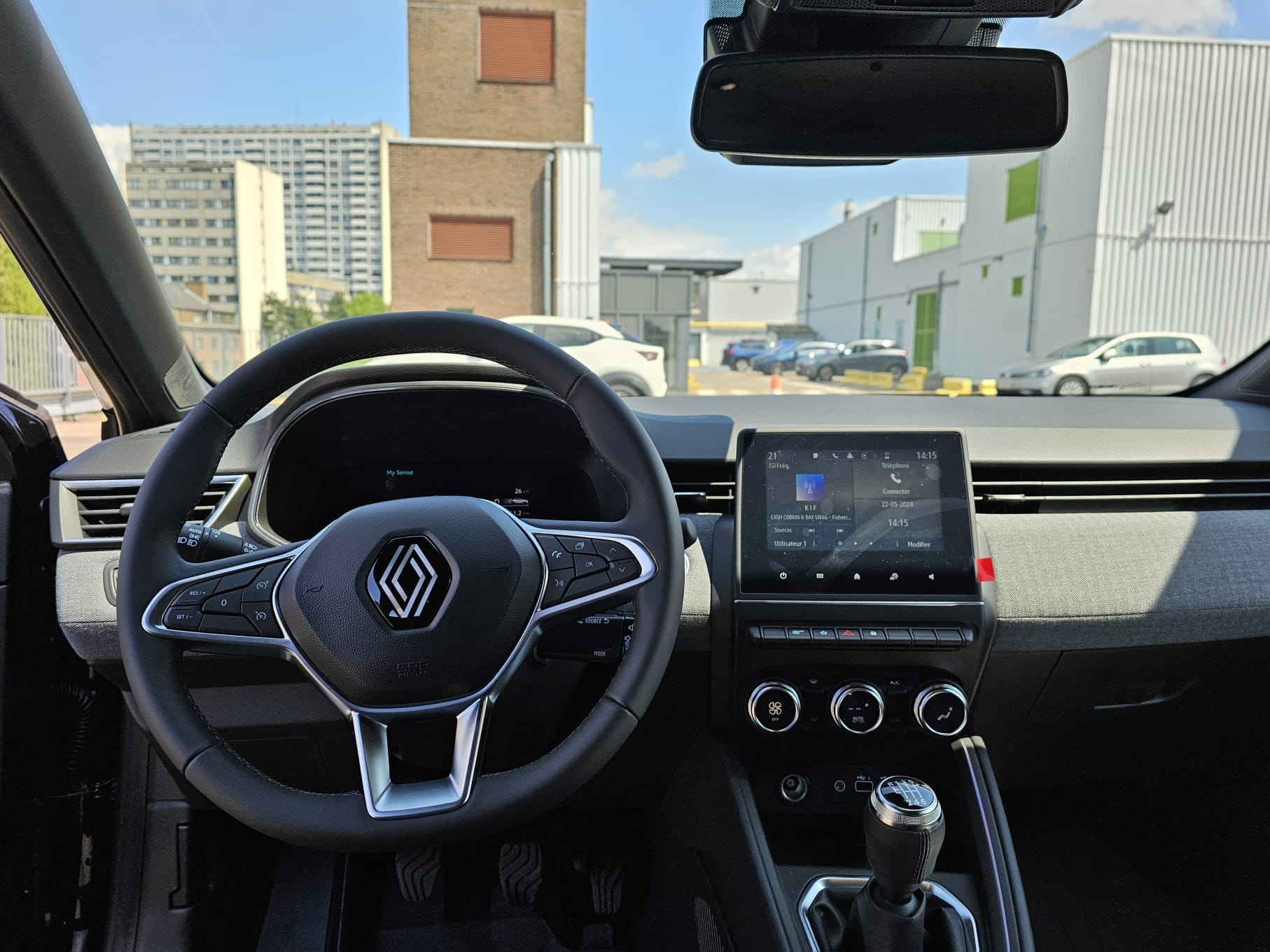 Renault Clio met Bluetooth audio