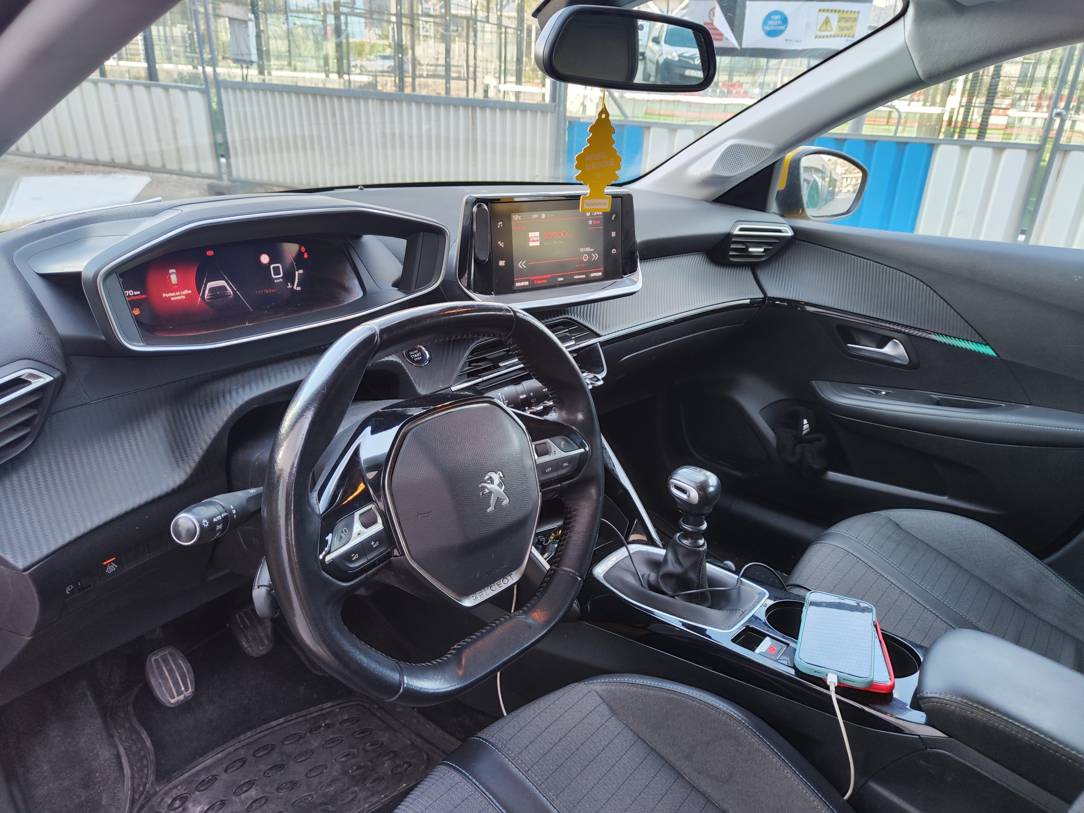 Peugeot 208 avec Caméra de recul