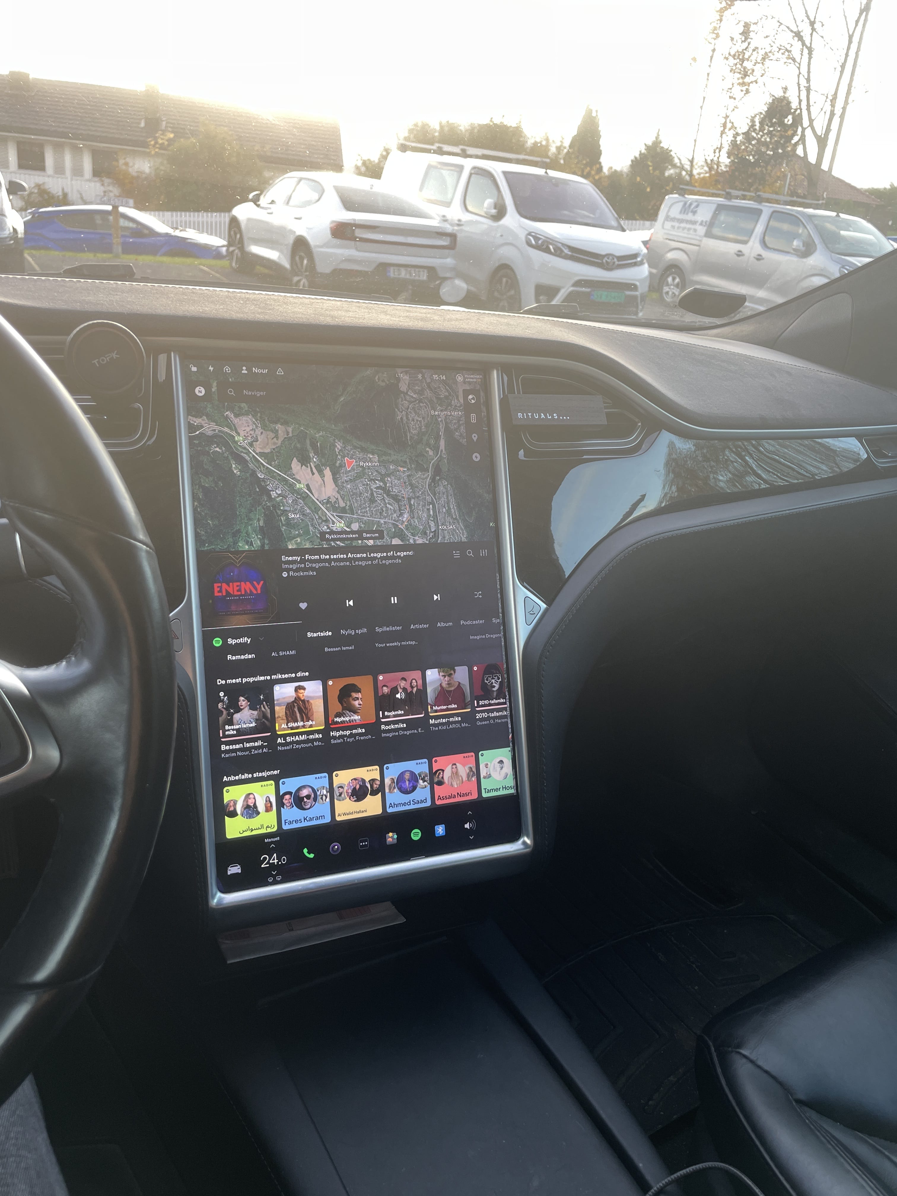 Tesla Model S 75D med Cruisekontroll