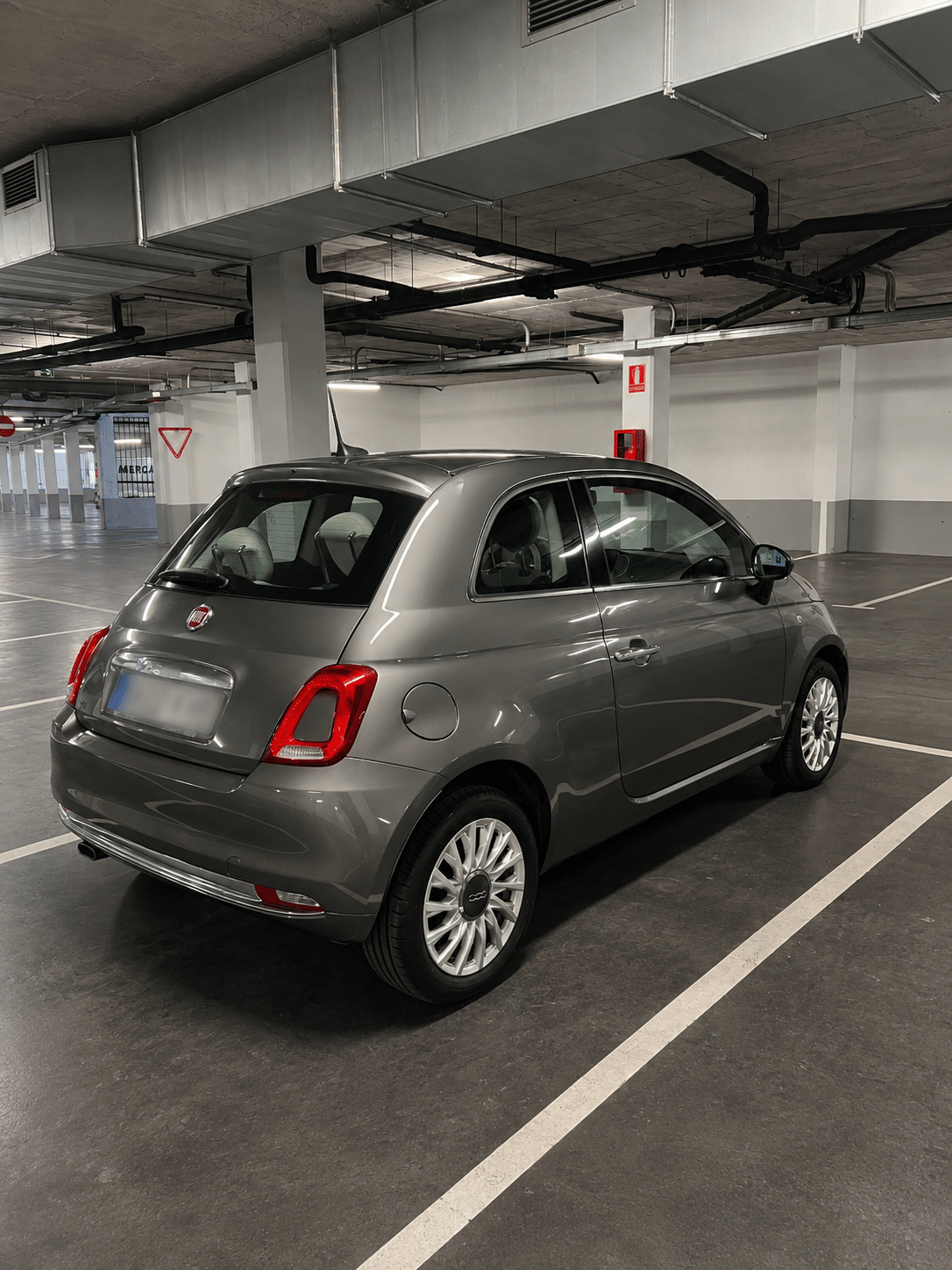 Fiat 500 mit Klimaanlage