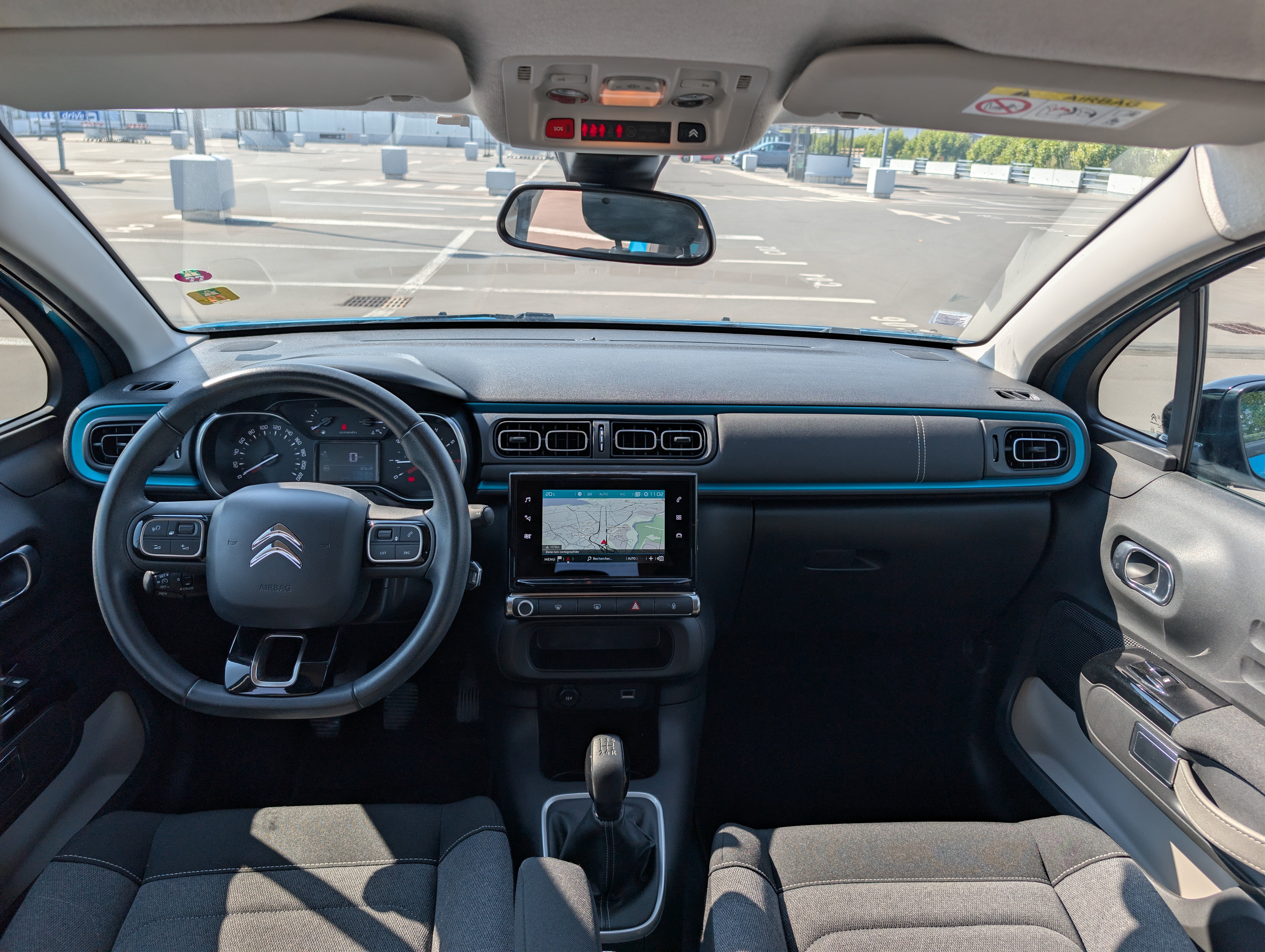 Citroen C3 1.5 bluehdi Shine avec GPS