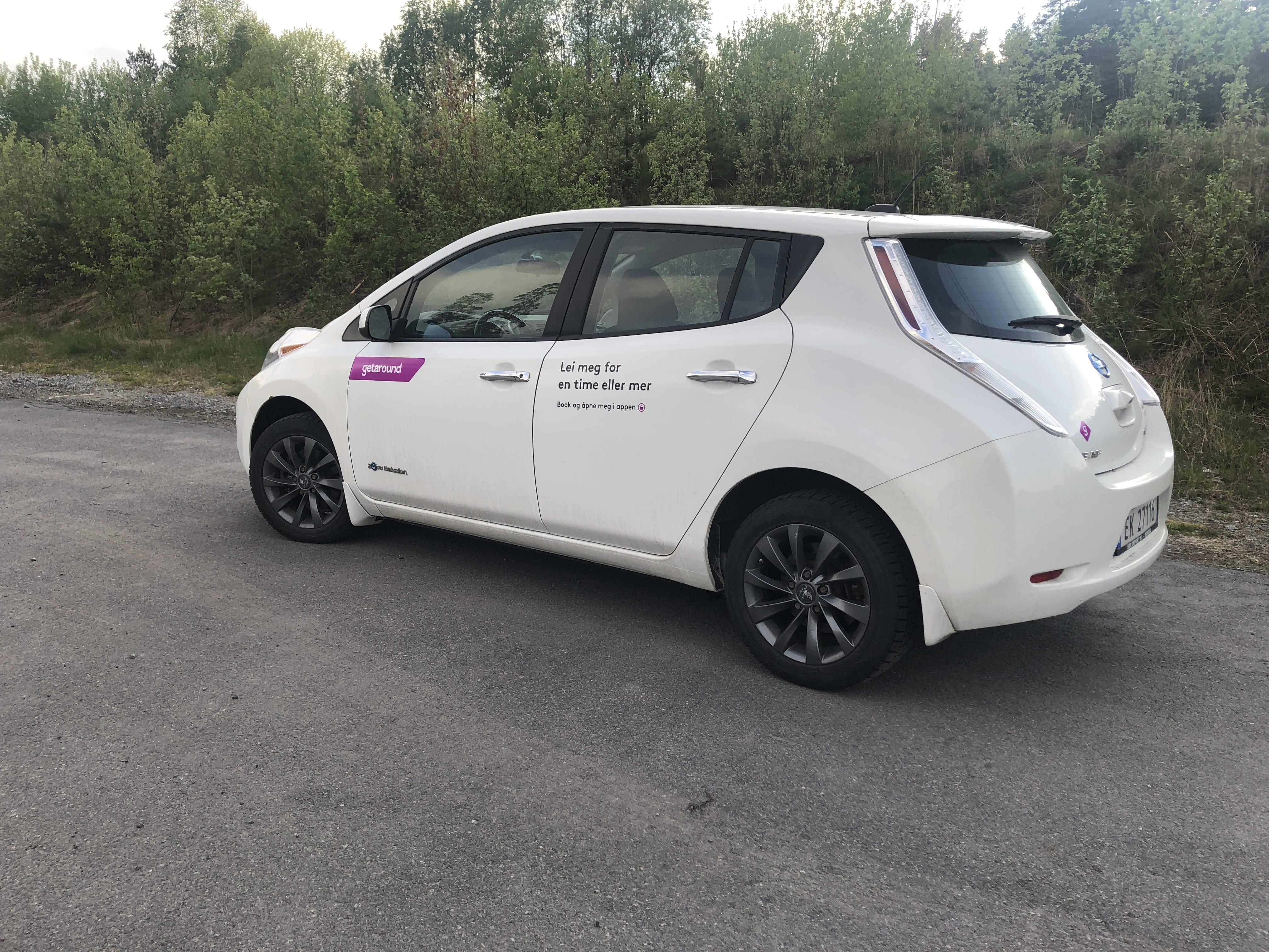 Nissan Leaf med Bluetooth audio
