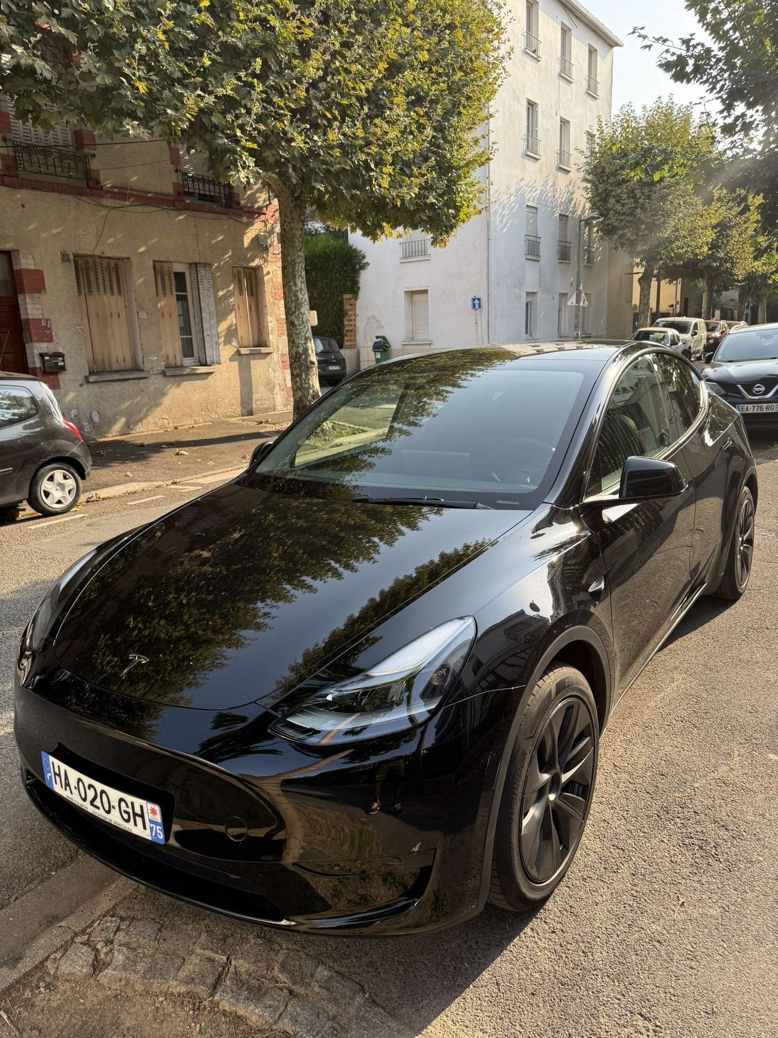 Tesla Model Y avec Dashcam