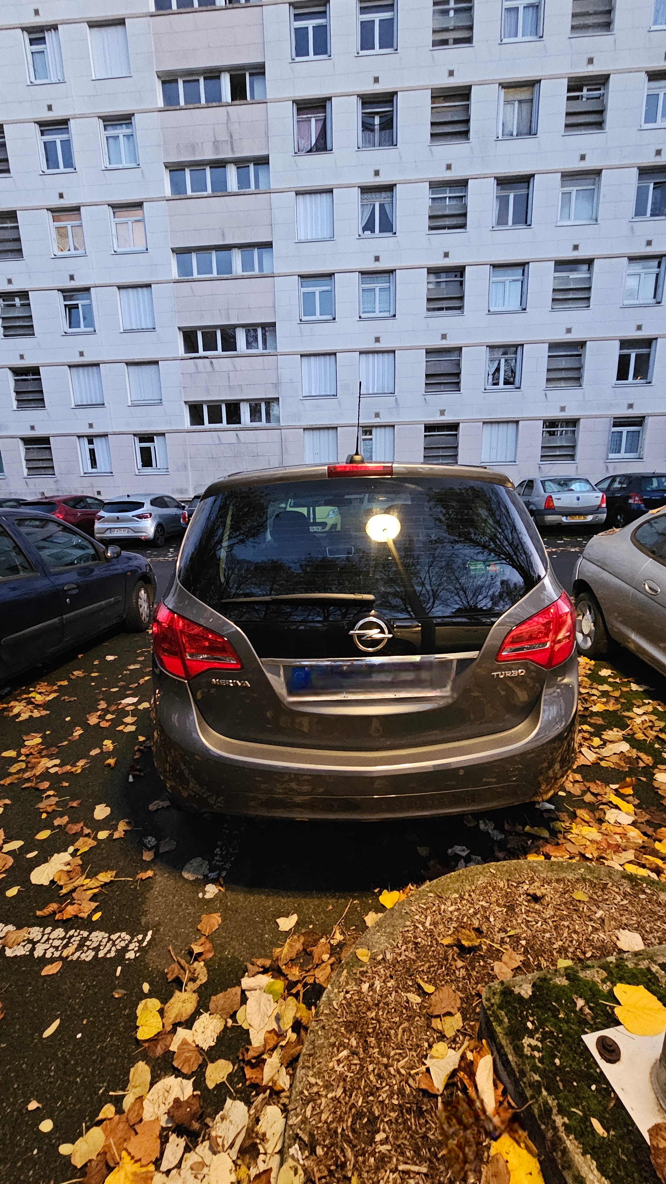 Opel Meriva avec Dashcam