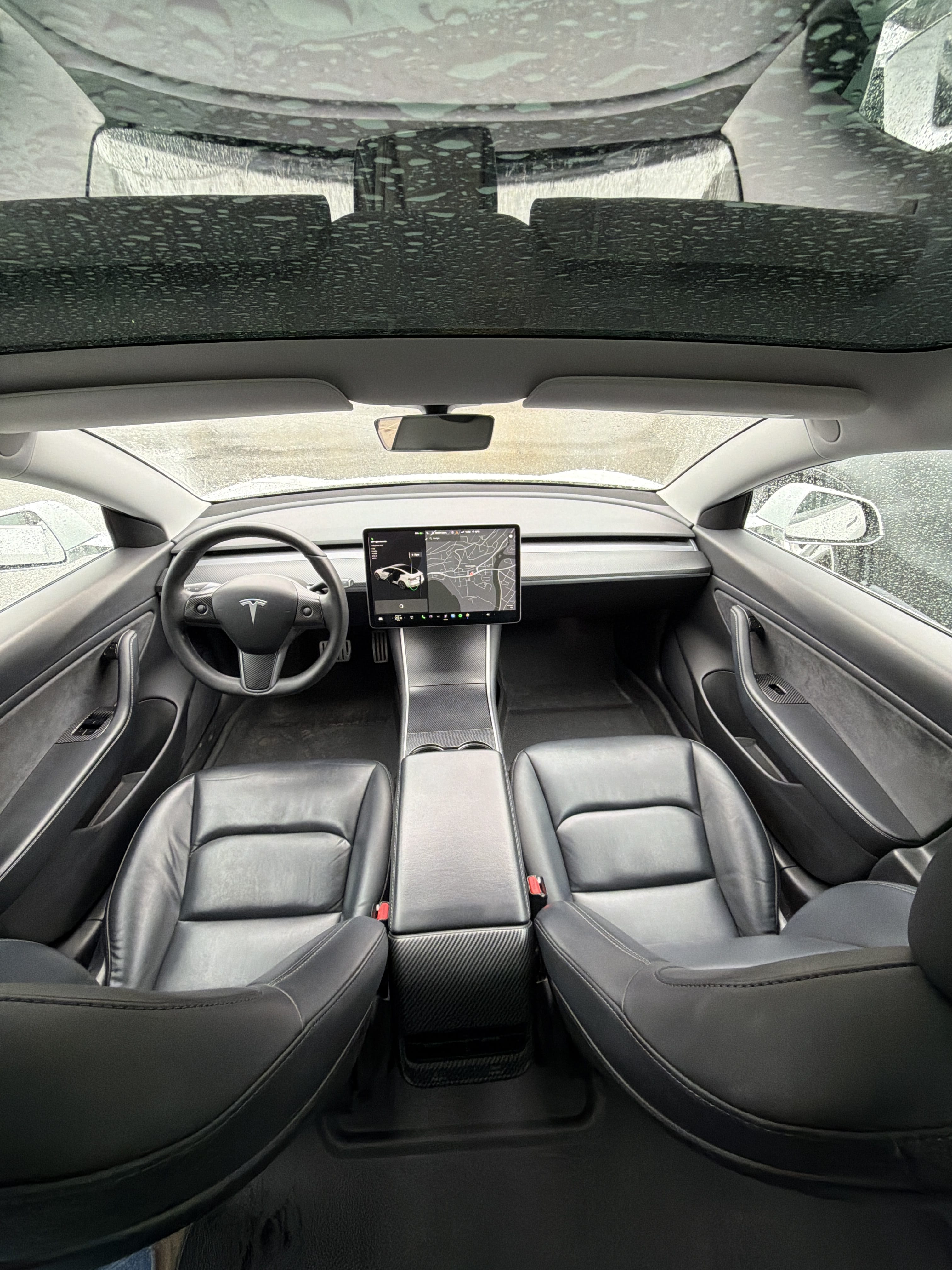 Tesla Model 3 Performance med Ryggekamera