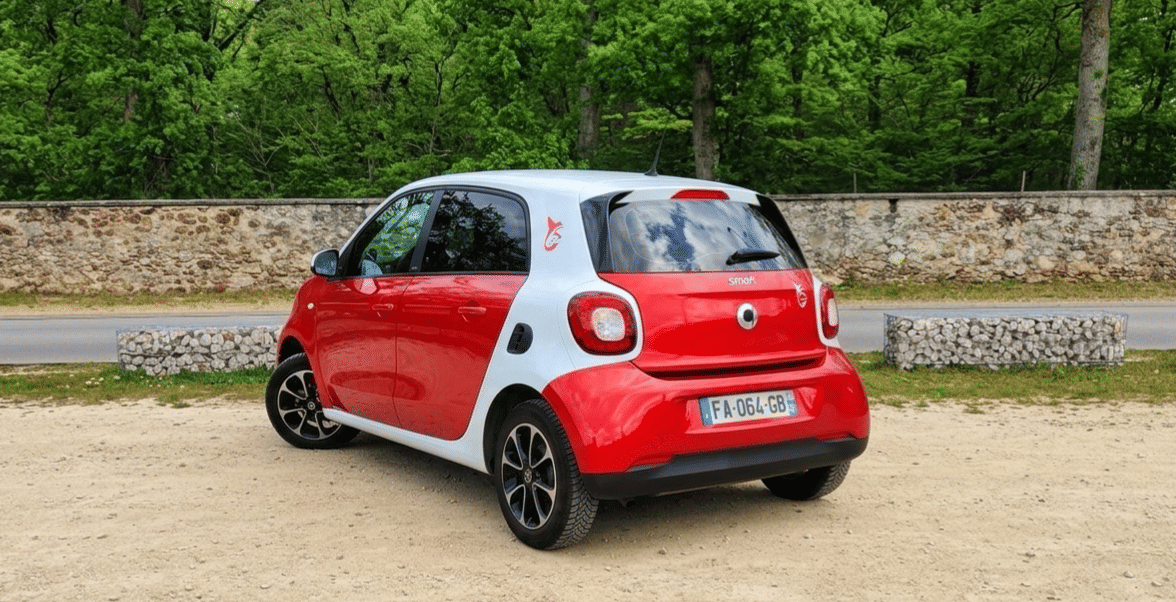 Smart Forfour avec Régulateur de vitesse