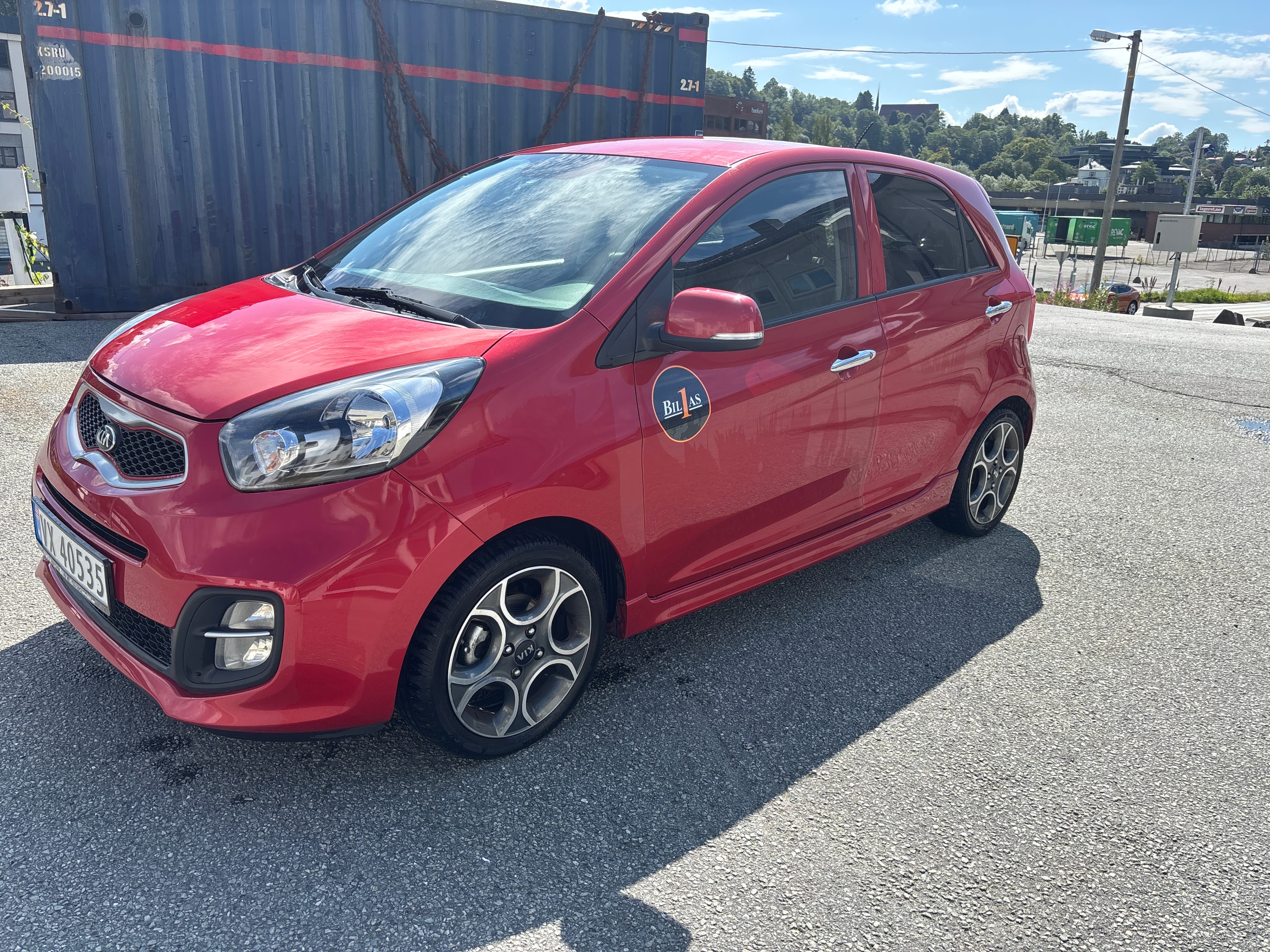 Kia Picanto 5 seter Compact Mrød med Aircondition