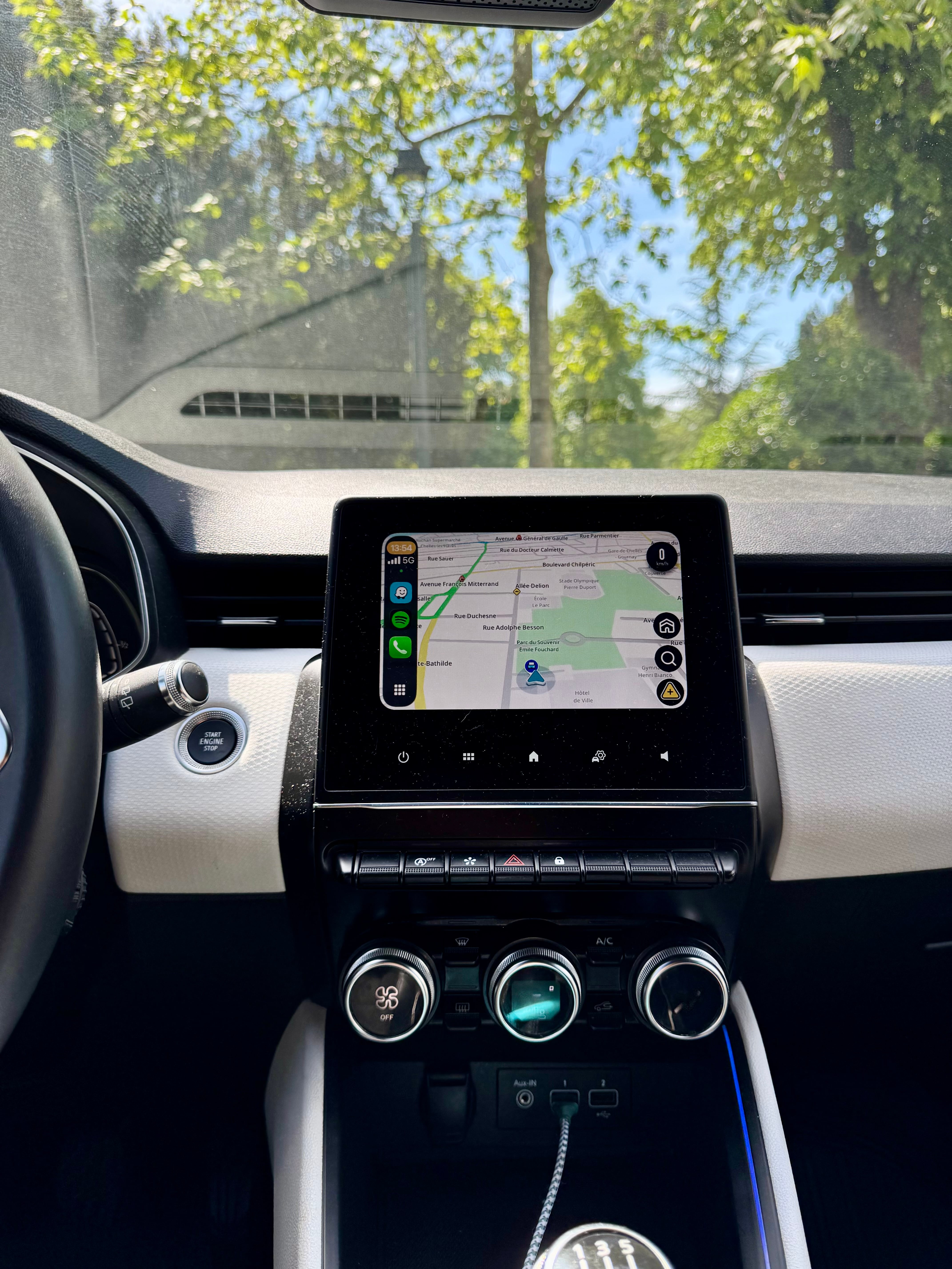 Renault Clio avec Audio Bluetooth