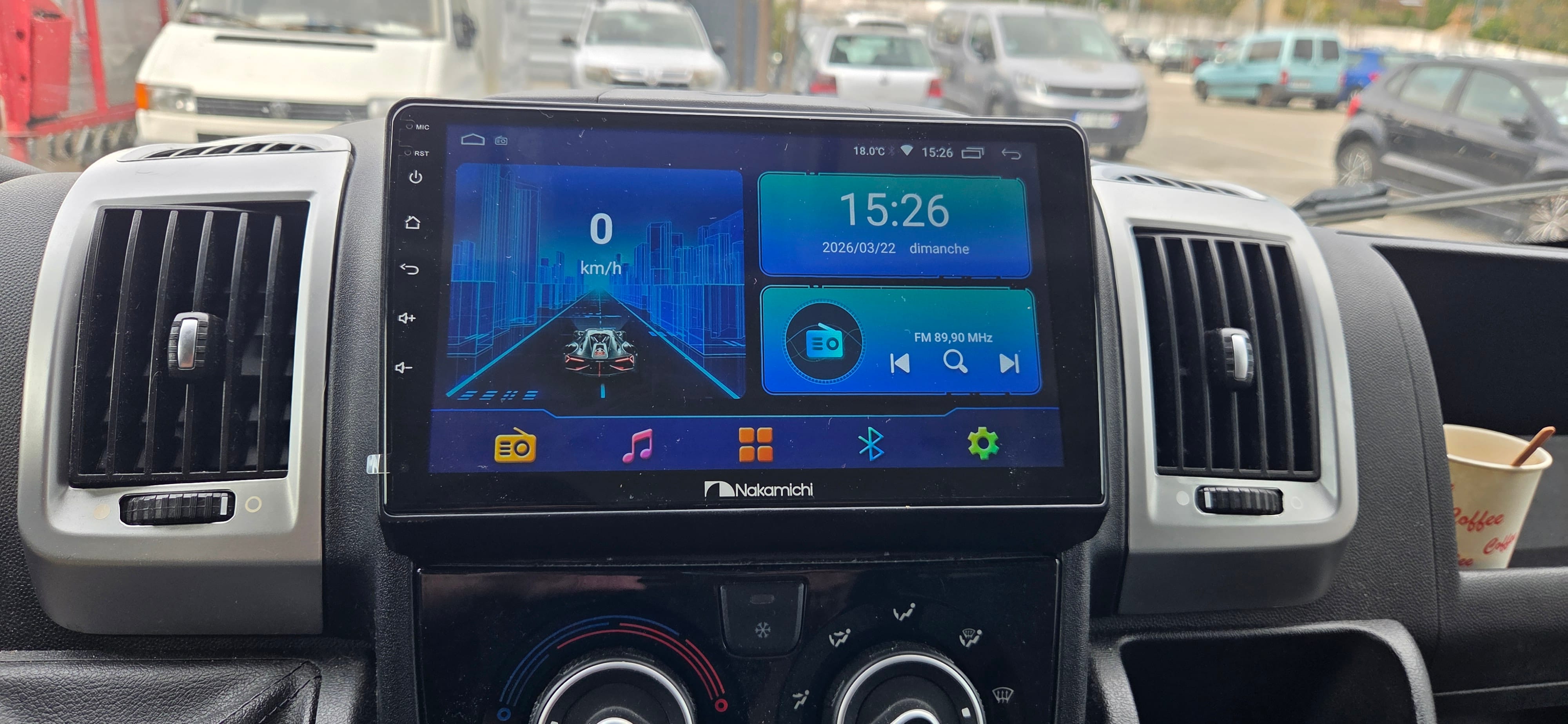 Fiat Ducato 2 12 m³ avec diable avec Audio Bluetooth