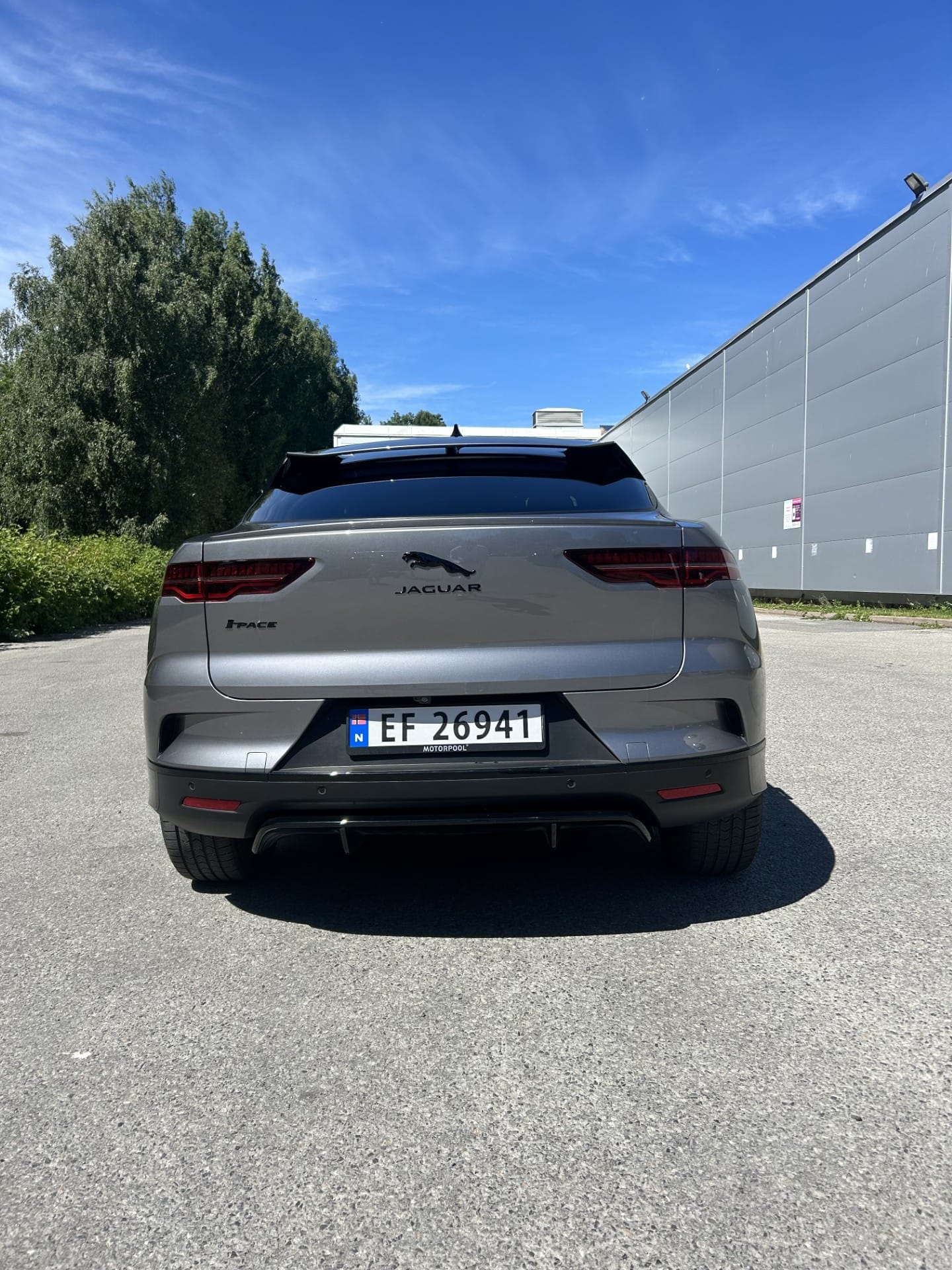 Jaguar I-pace med GPS